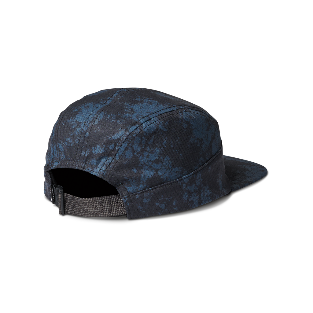 Run Bless Up Camper Strapback Hat - Marine Tie Die
