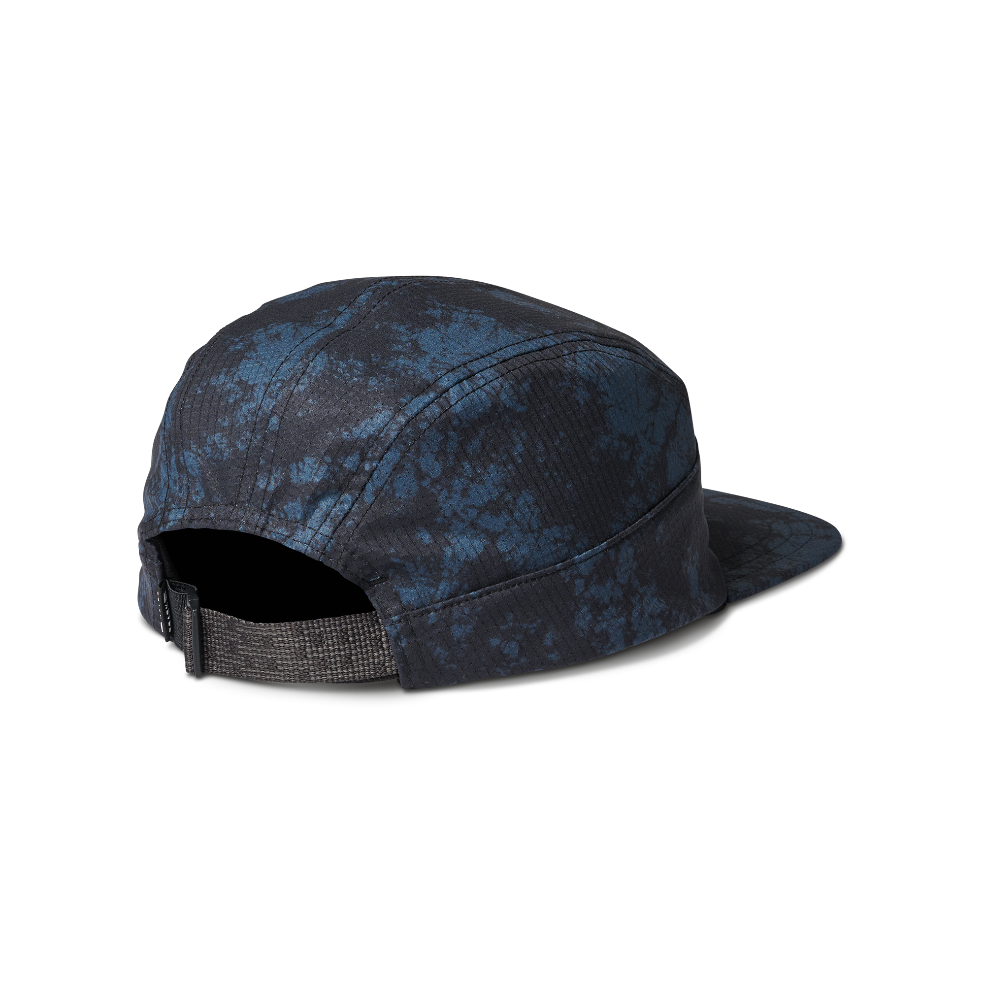 Run Bless Up Camper Strapback Hat - Marine Tie Die