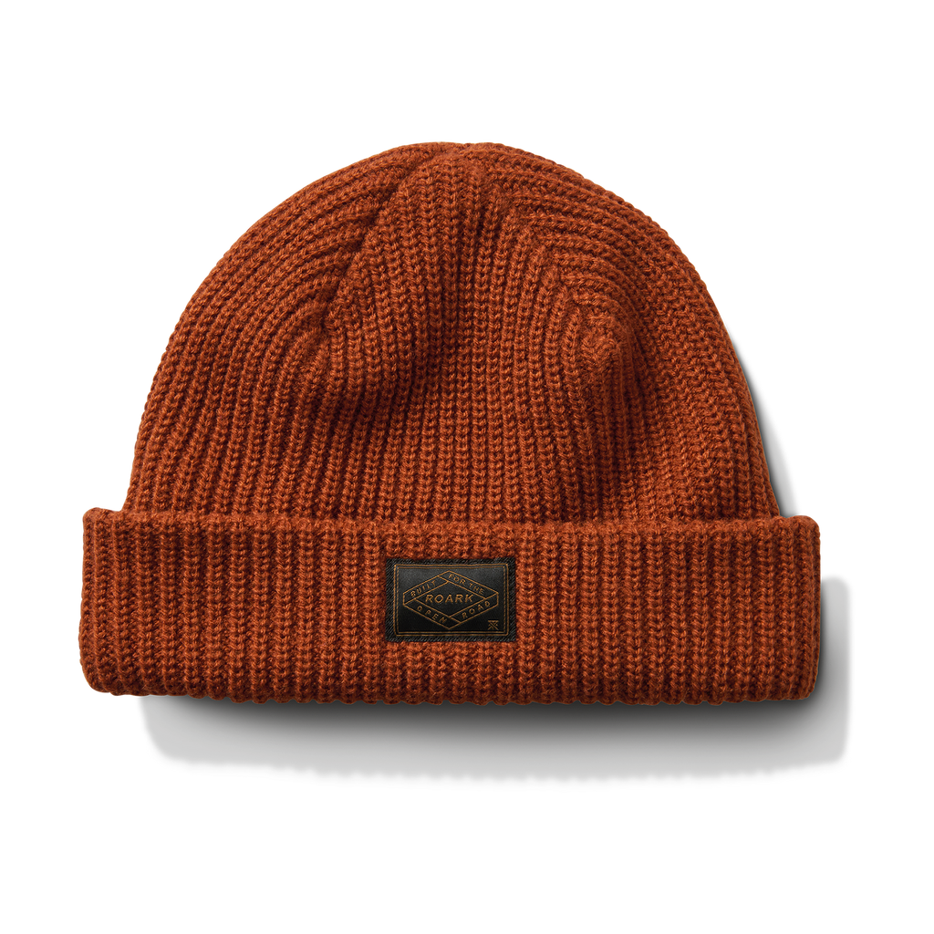 Fisherman Beanie — Burnt Orange