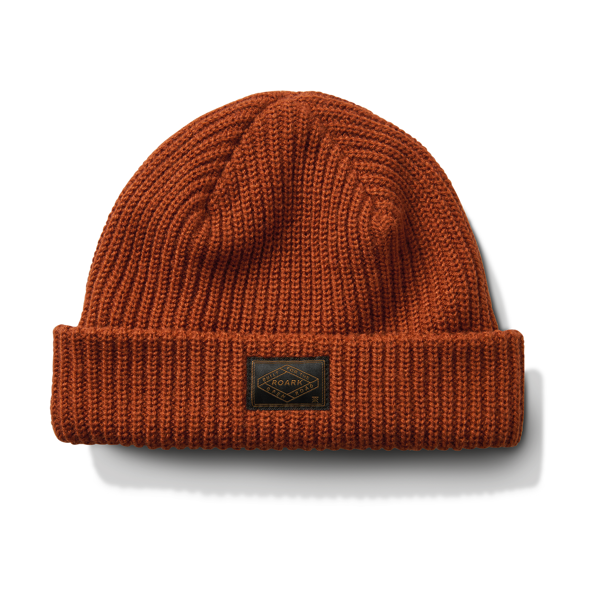 Fisherman Beanie — Burnt Orange