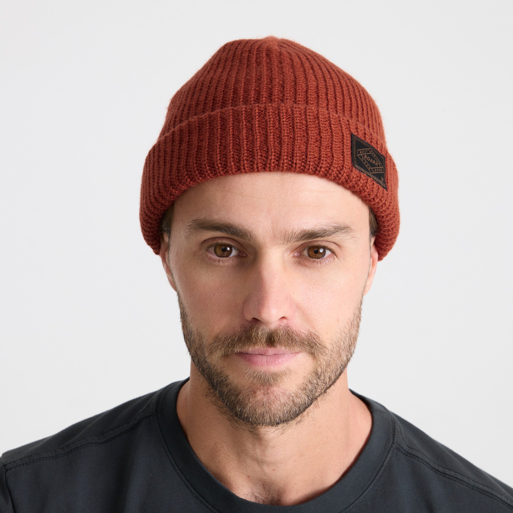 Fisherman Beanie — Burnt Orange