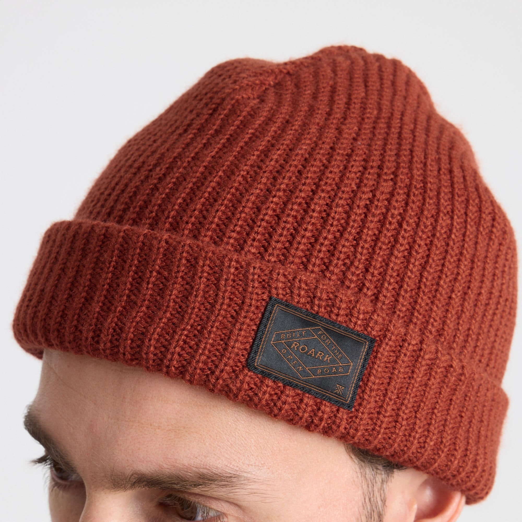 Fisherman Beanie — Burnt Orange