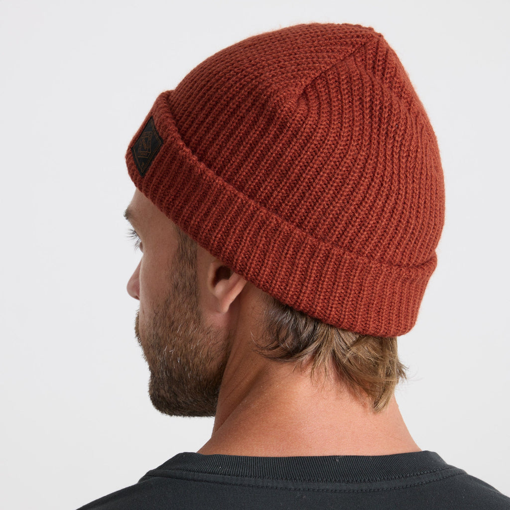 Fisherman Beanie — Burnt Orange
