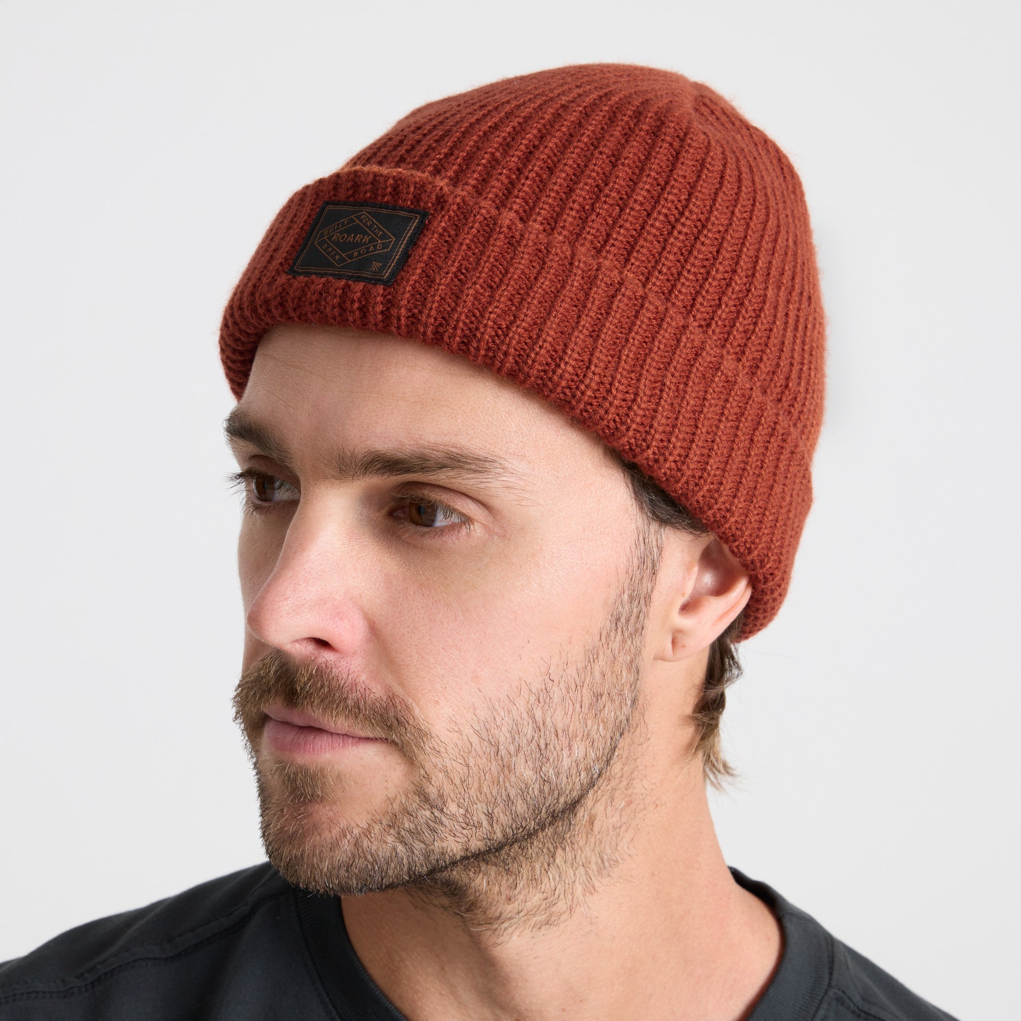 Fisherman Beanie — Burnt Orange