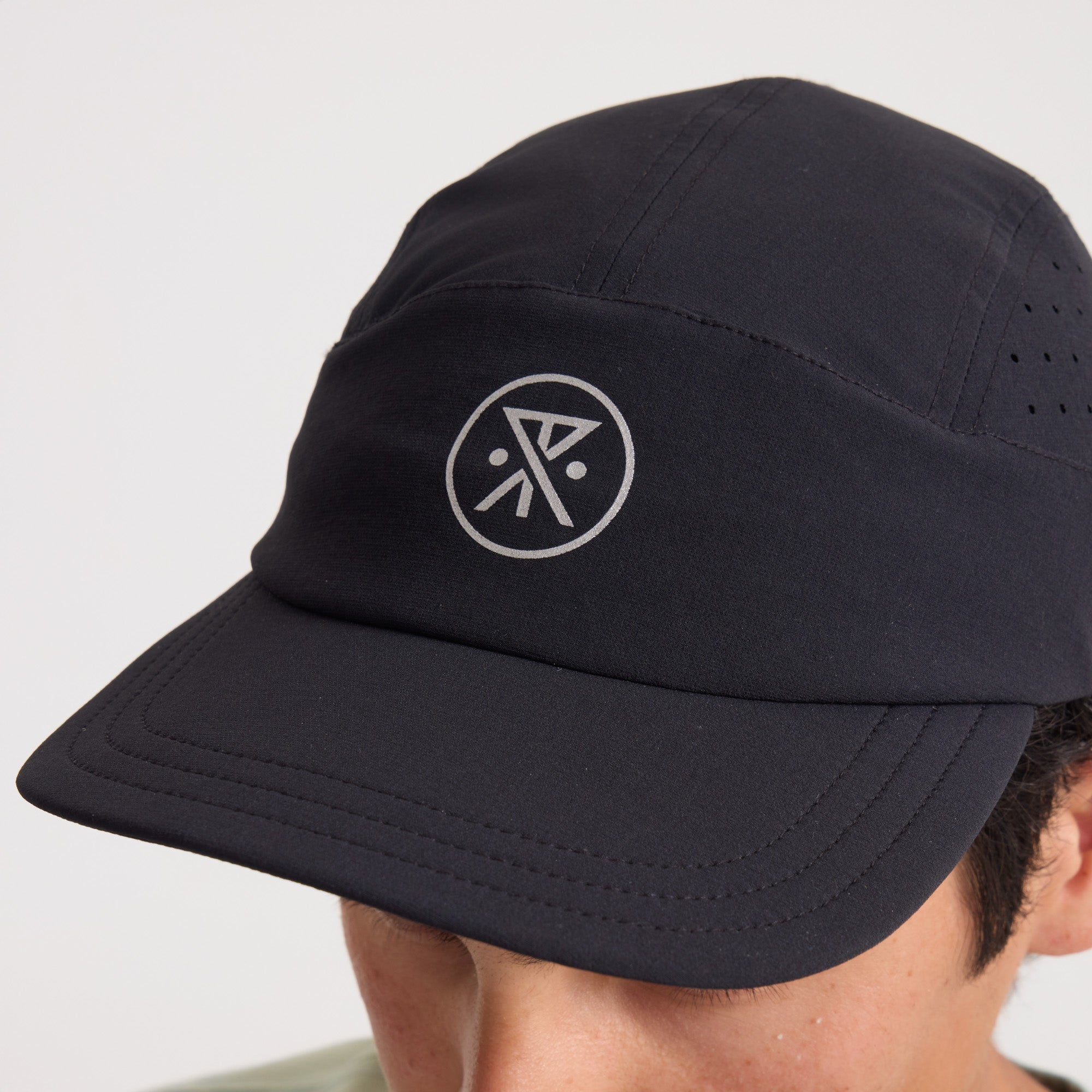 Alta Elite Run Hat Strapback Hat - Schwarz