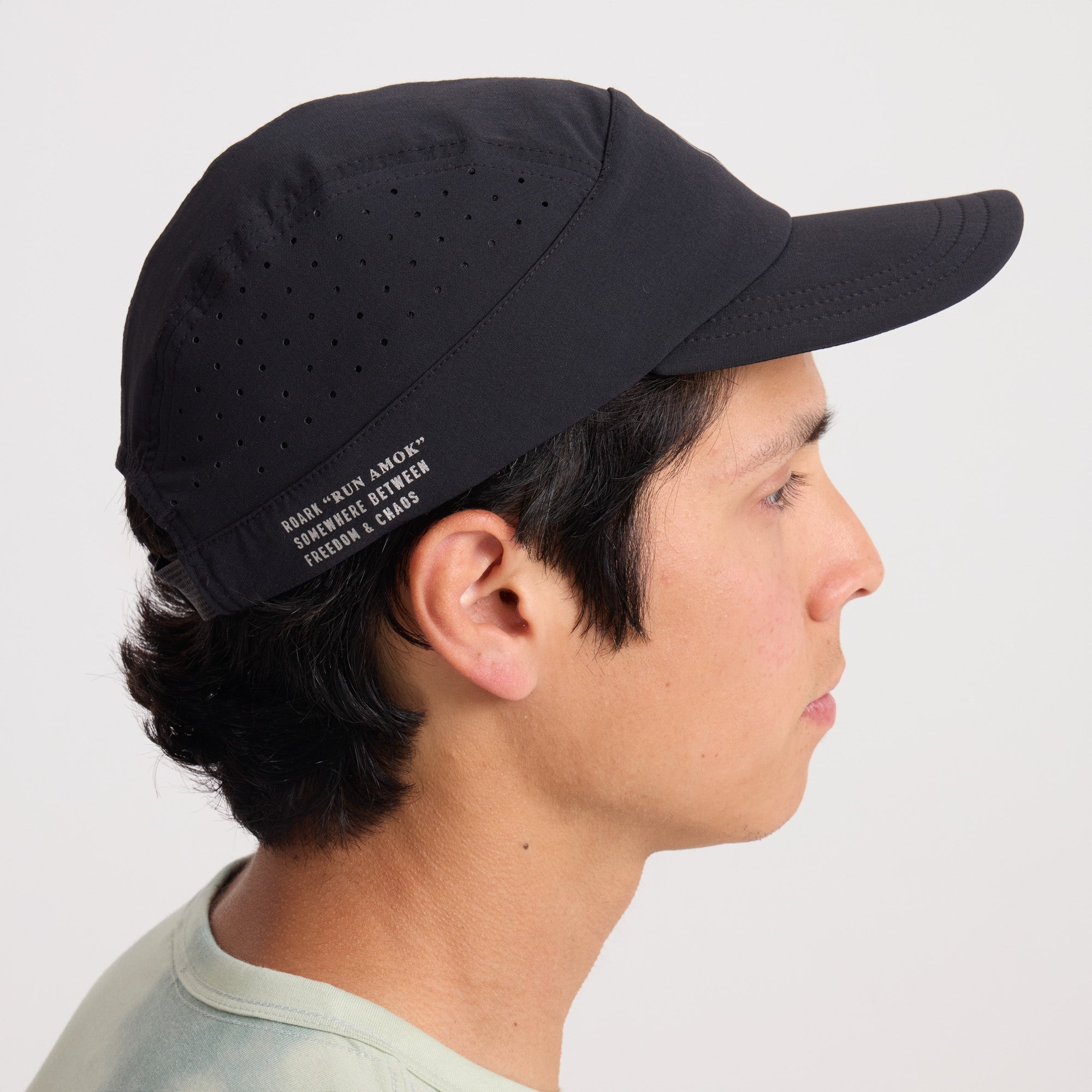 Alta Elite Run Hat Strapback Hat - Schwarz