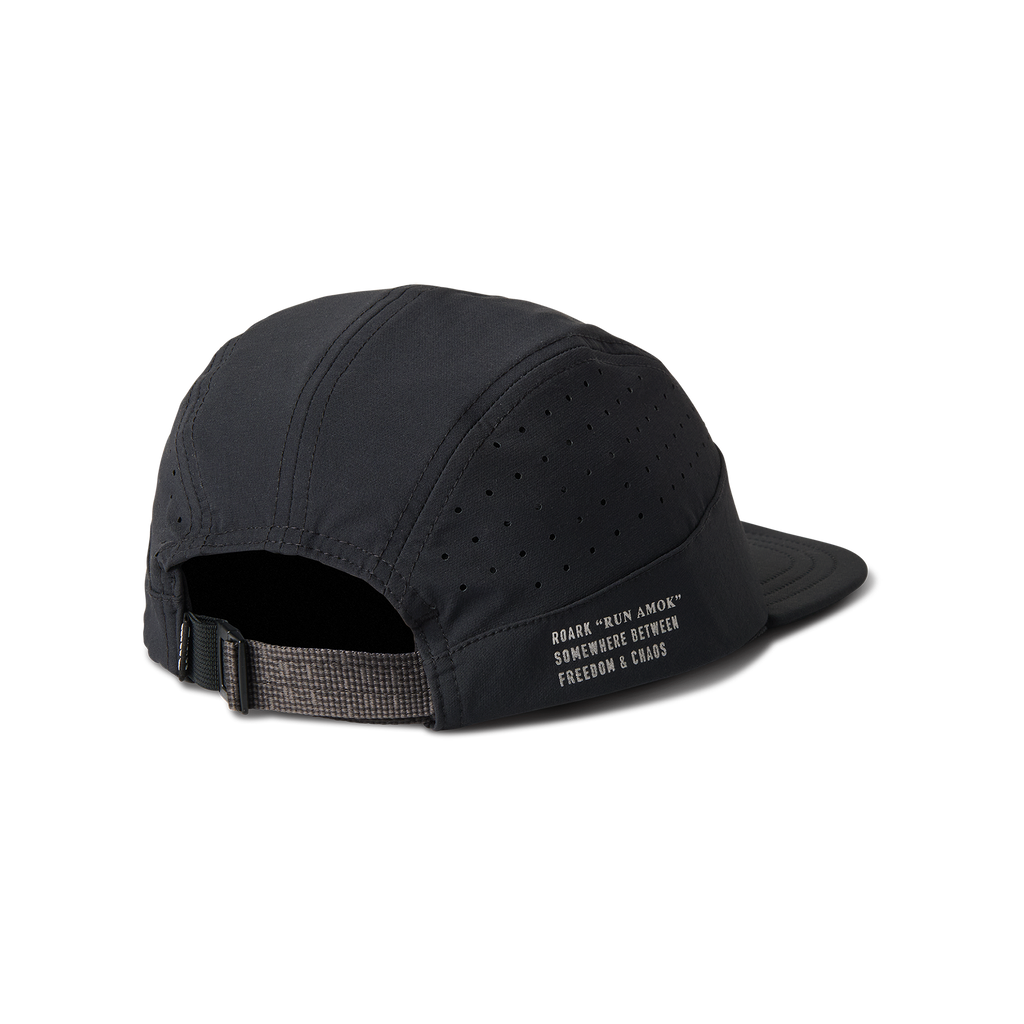 Alta Elite Run Hat Strapback Hat - Schwarz