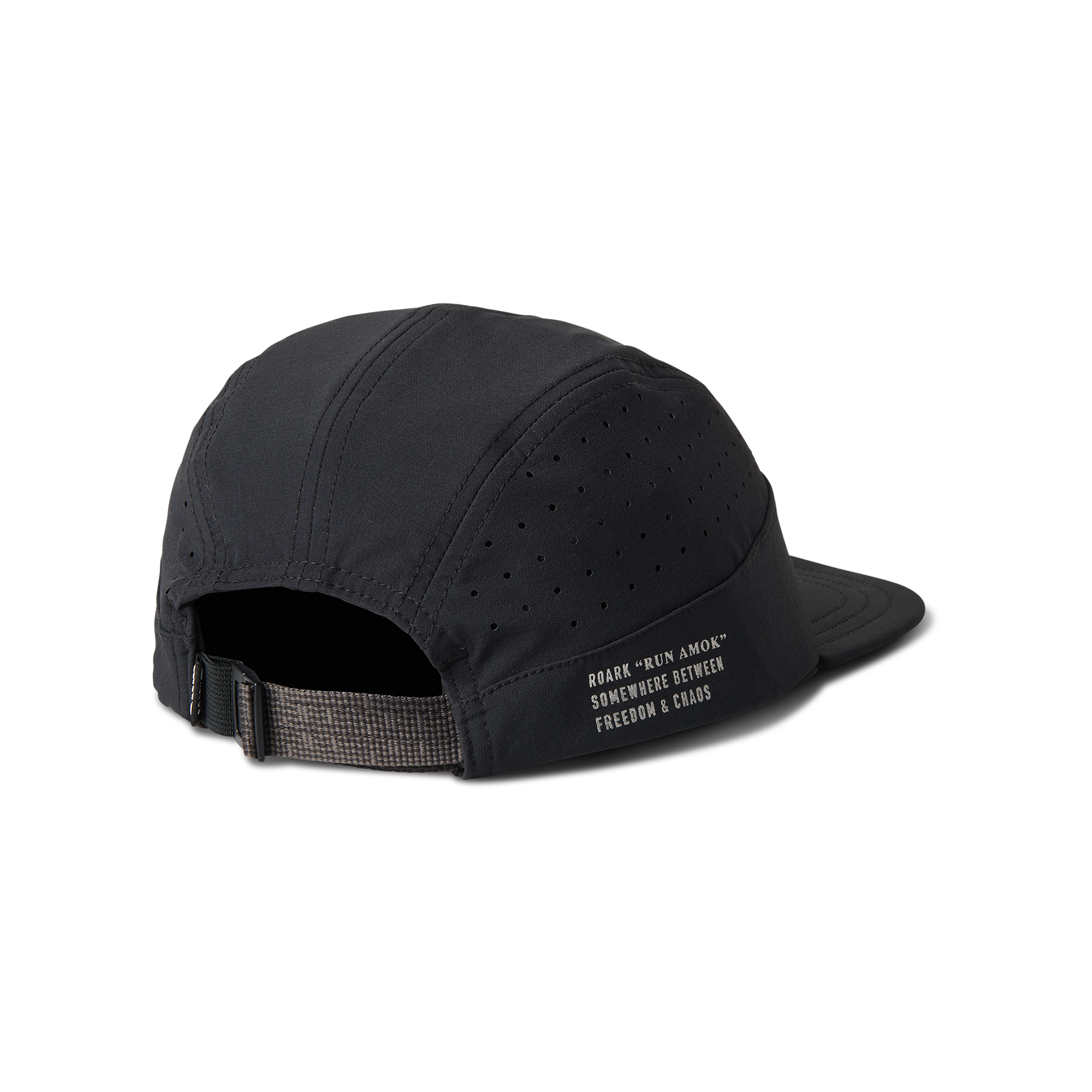 Alta Elite Run Hat Strapback Hat - Schwarz