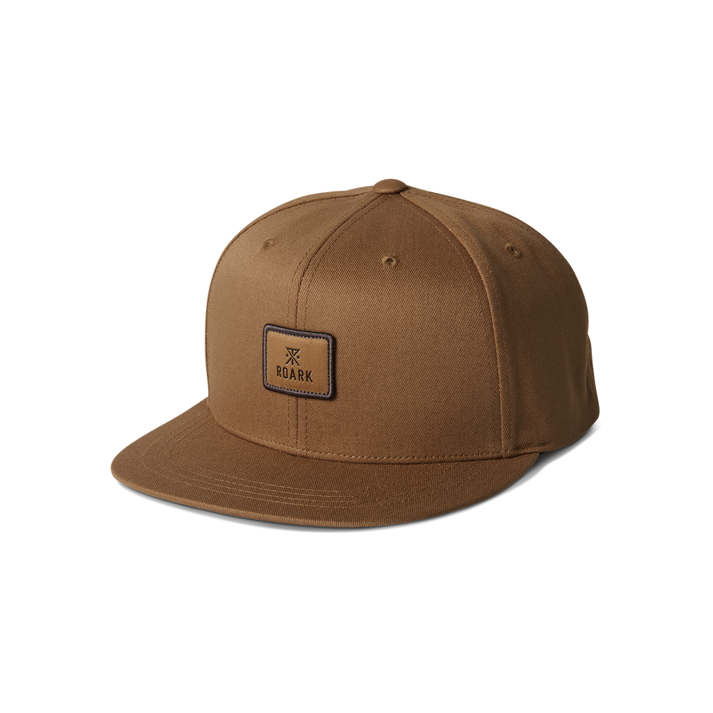 Safecamp Snapback Hat - Dark Khaki