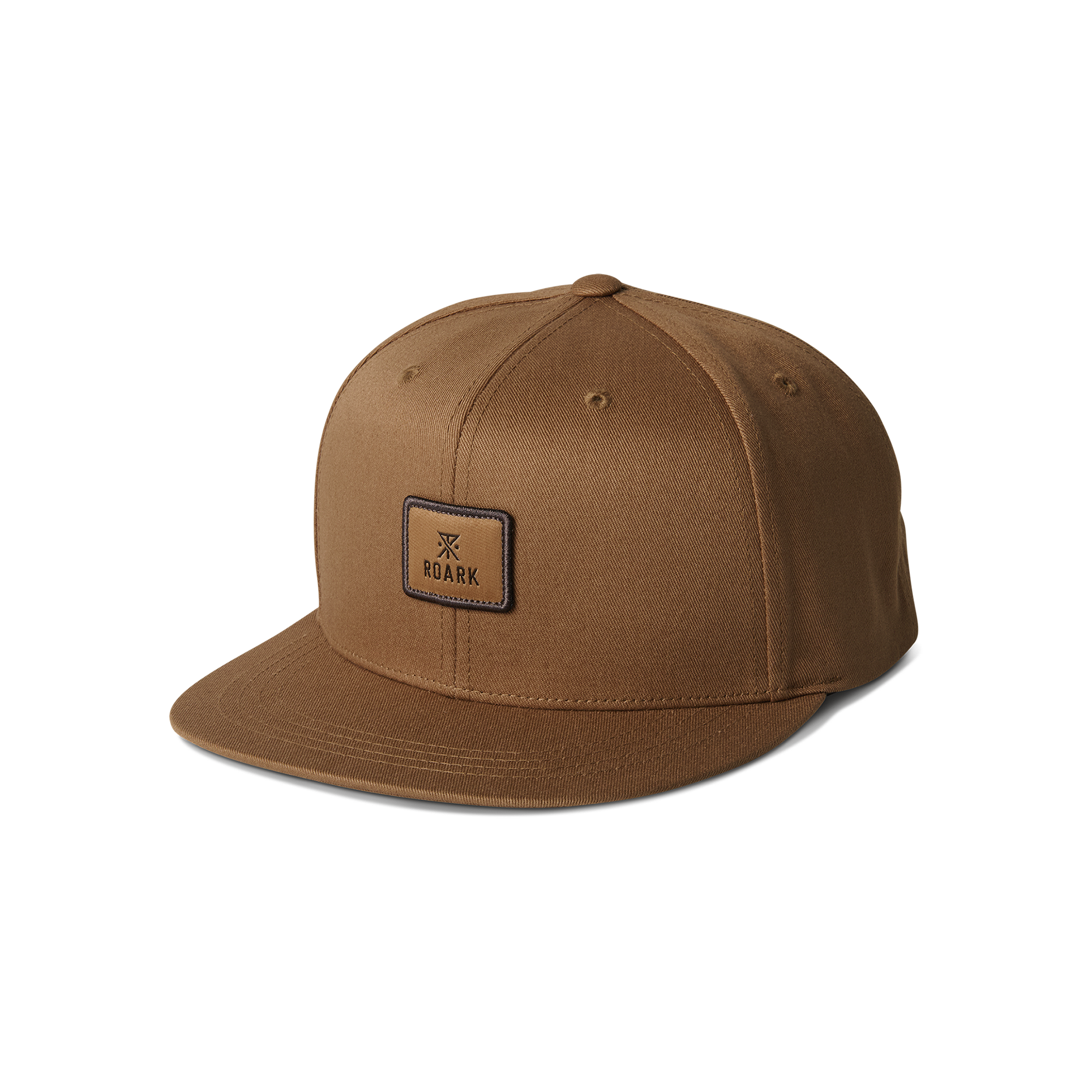 Safecamp Snapback Hat - Dark Khaki