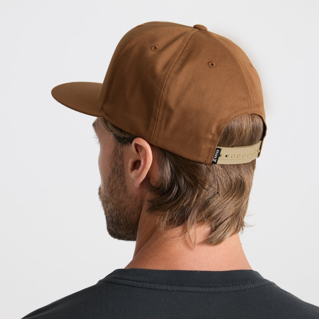 Safecamp Snapback Hat - Dark Khaki
