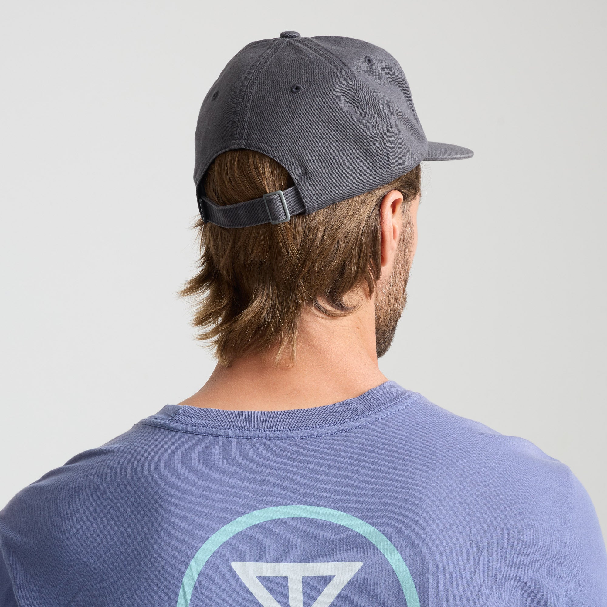 Made To Fade 6 Panel Strapback Hat - Gewaschene Holzkohle