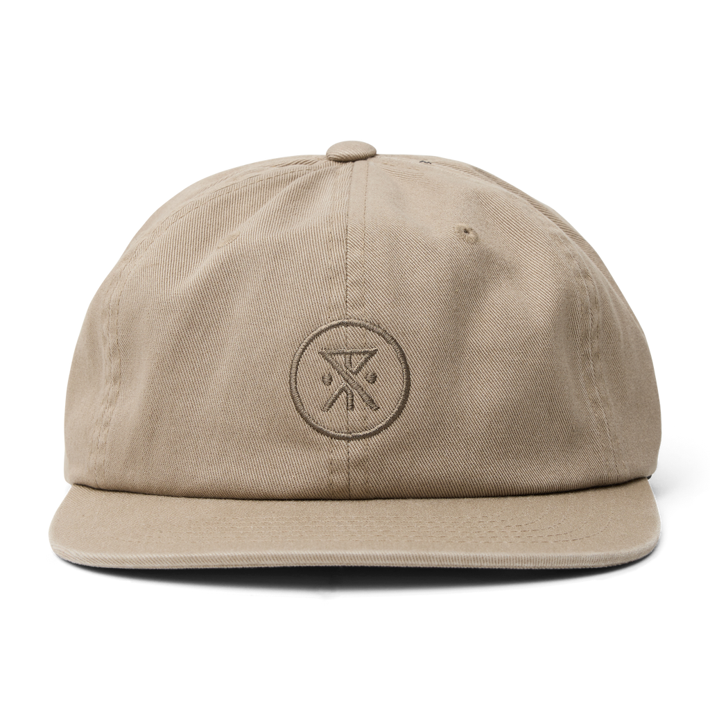 Made To Fade 6 Panel Strapback Hat - Gewaschenes Fossil