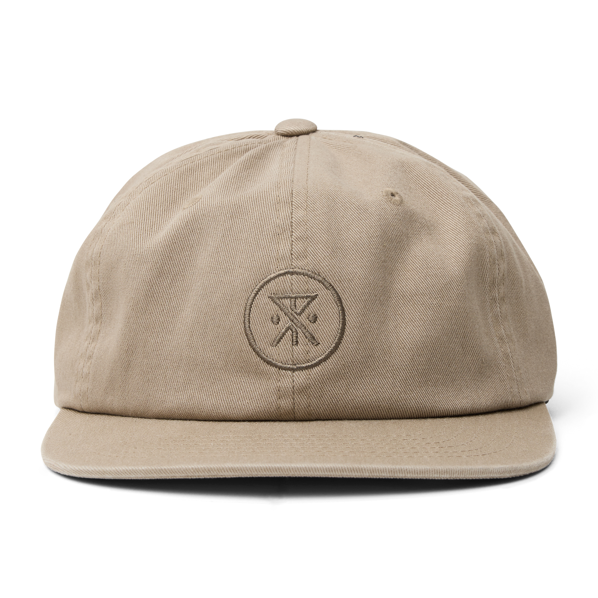 Made To Fade 6 Panel Strapback Hat - Gewaschenes Fossil