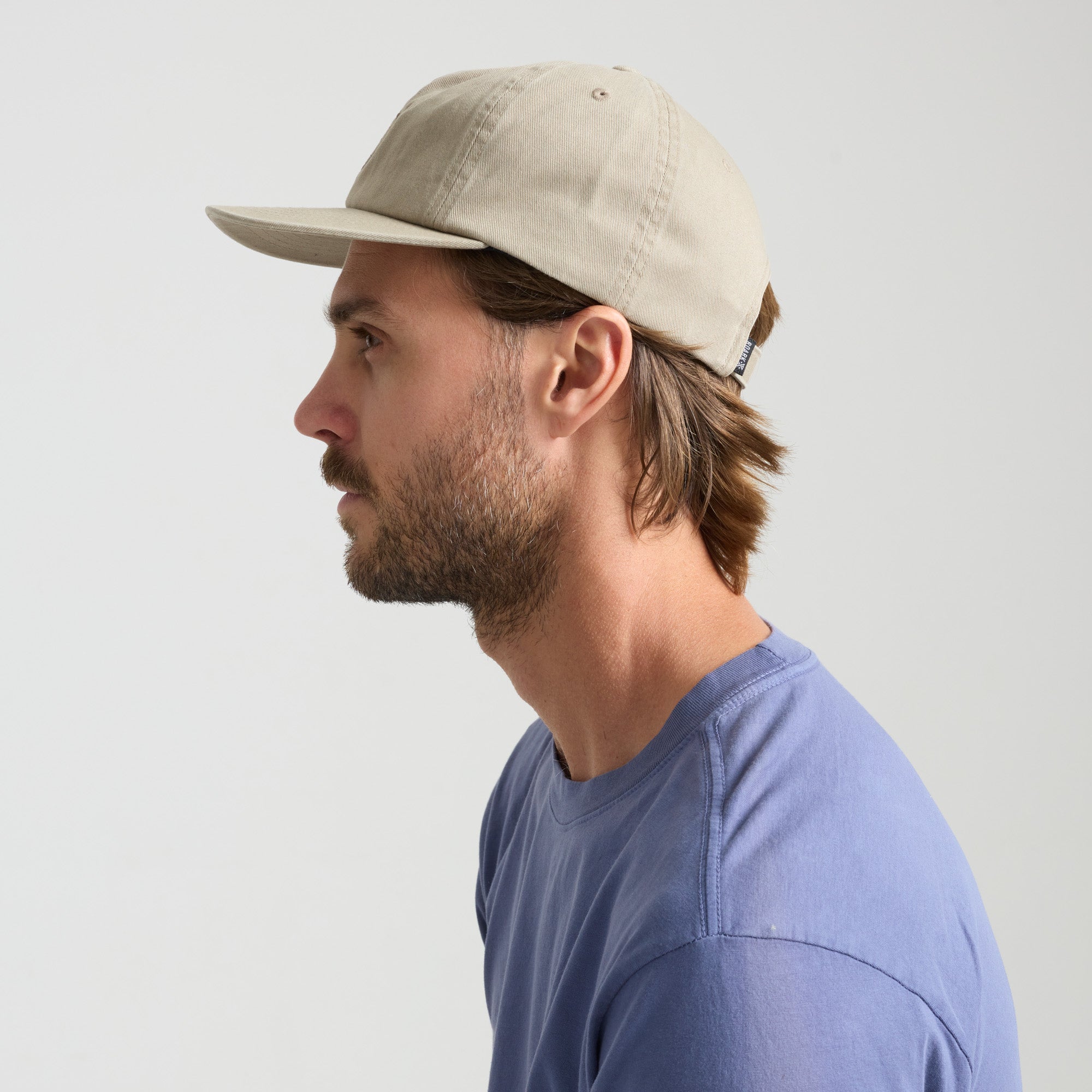 Made To Fade 6 Panel Strapback Hat - Gewaschenes Fossil