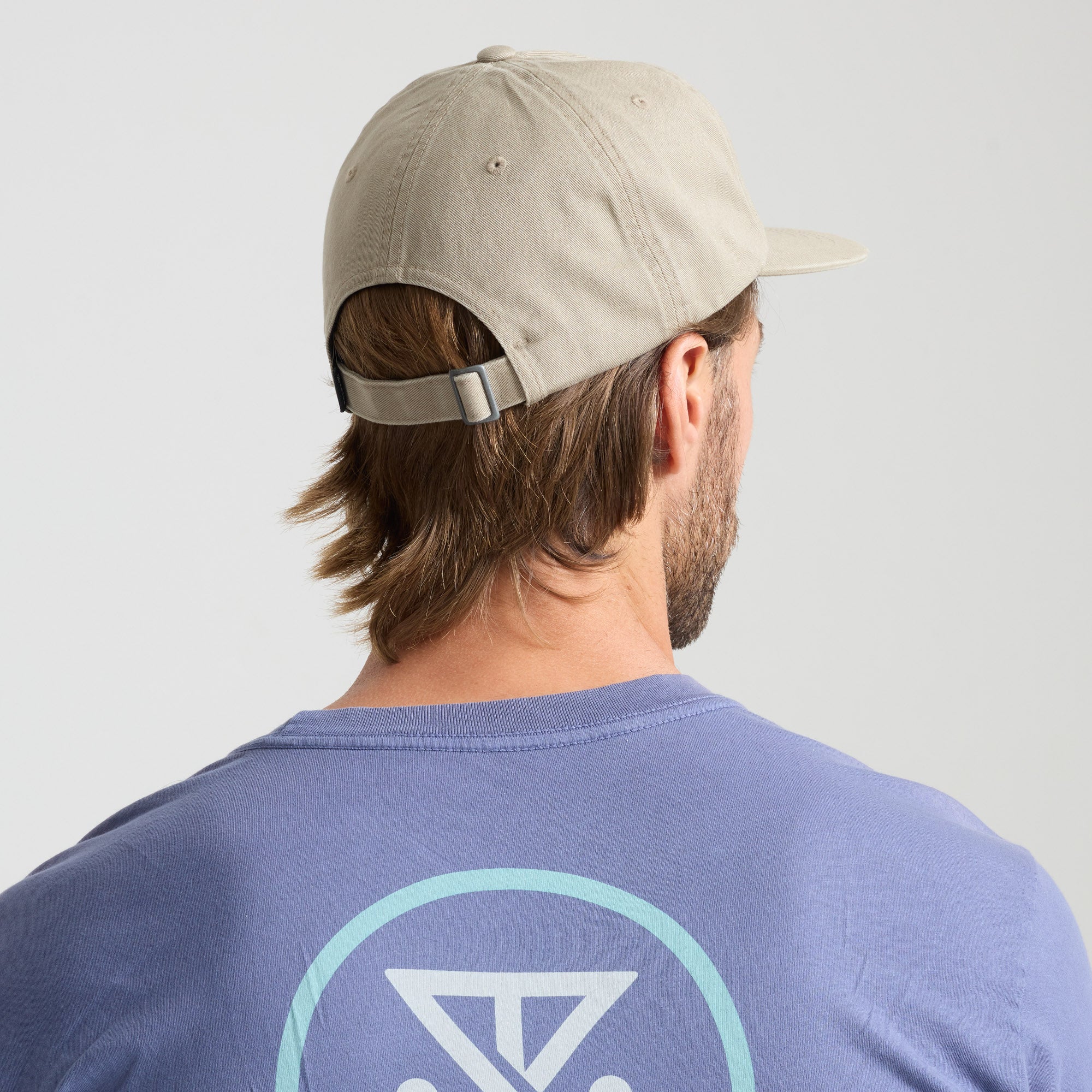 Made To Fade 6 Panel Strapback Hat - Gewaschenes Fossil