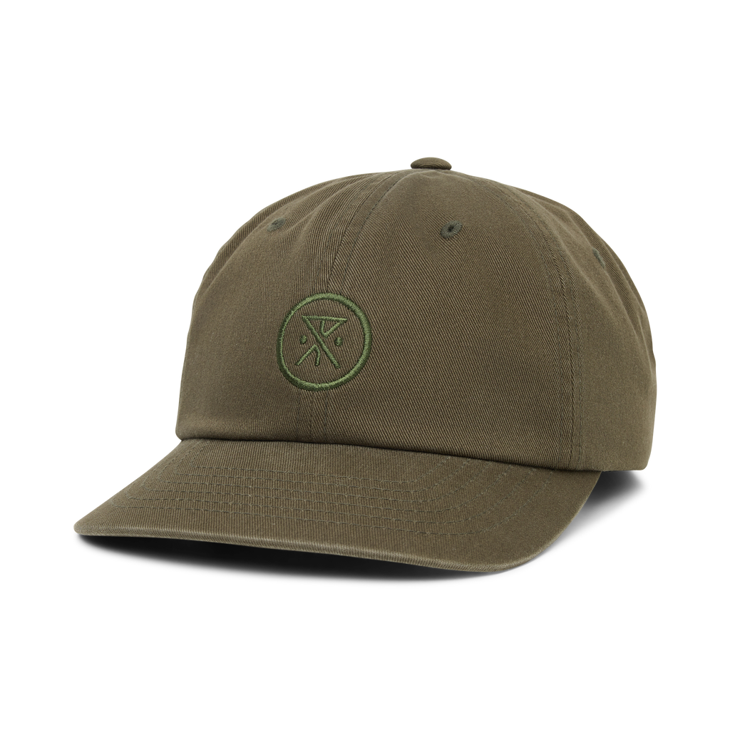 Made To Fade 6 Panel Strapback Hat - Gewaschenes Militär