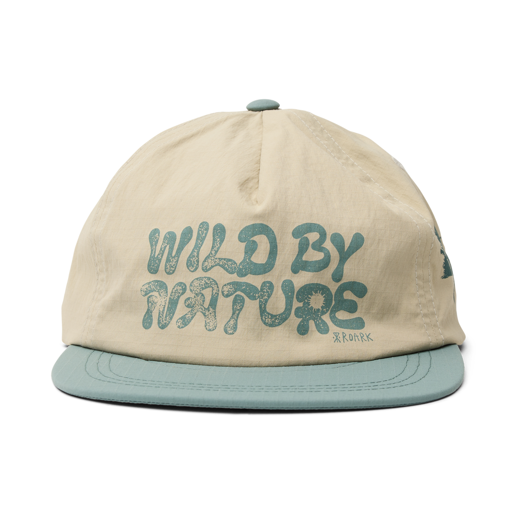 Mathis 5 Panel Strapback Hat - Haferflocken