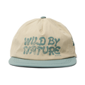 Mathis 5 Panel Strapback Hat - Haferflocken