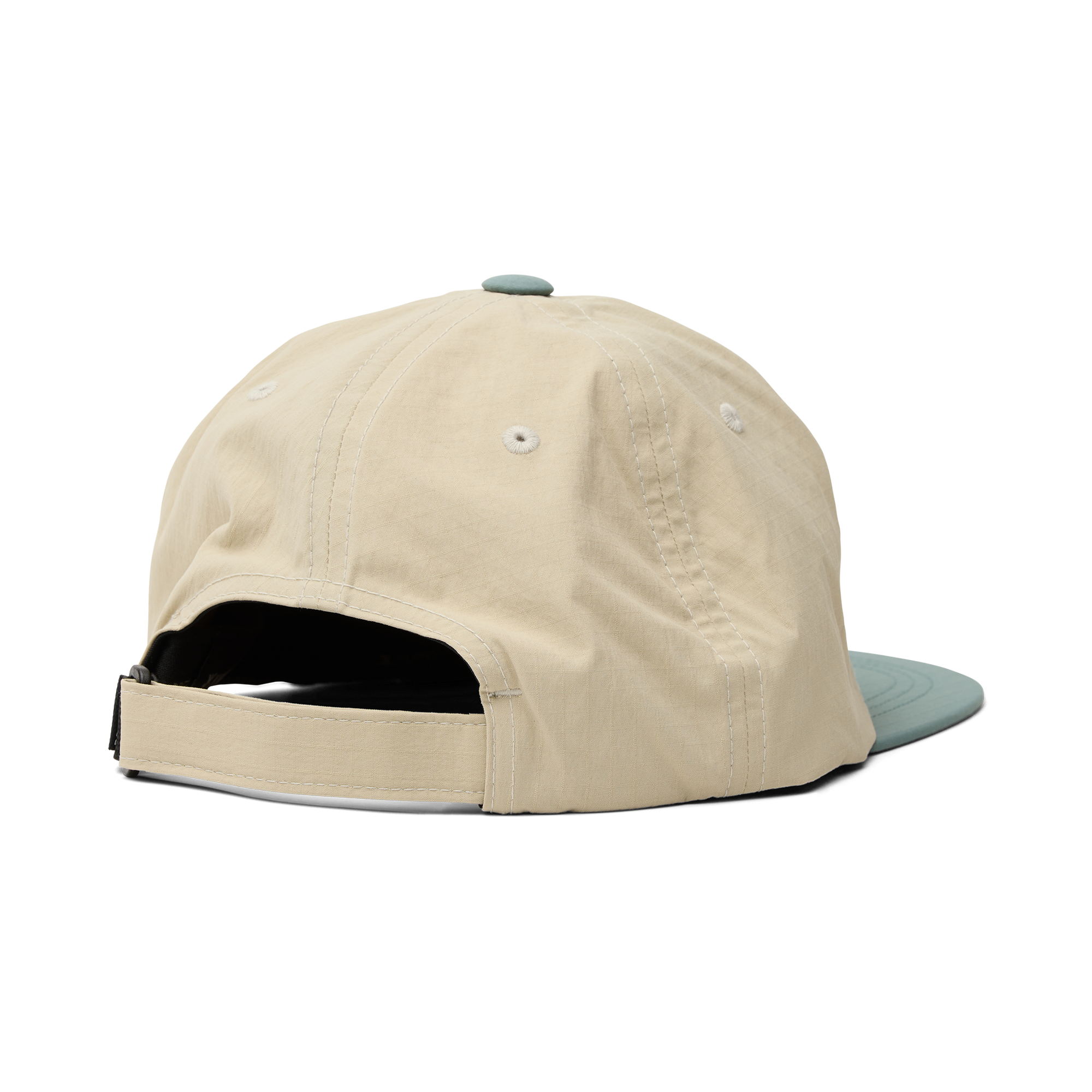 Mathis 5 Panel Strapback Hat - Haferflocken