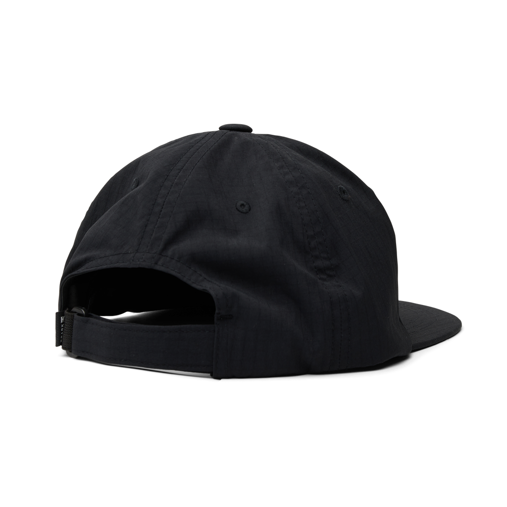 Mathis 5 Panel Strapback Hat - Chaos Schwarz