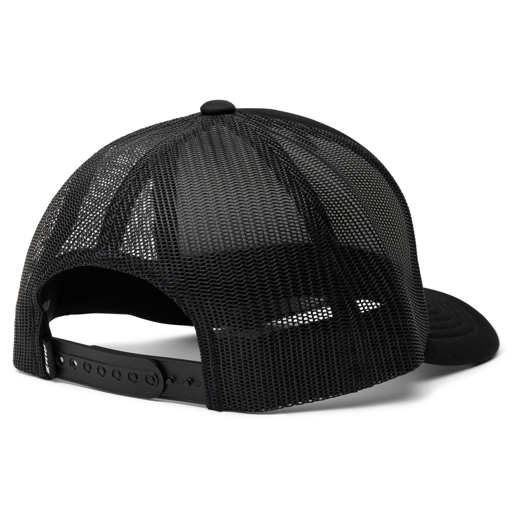Foam Trucker Global Snapback Hat - Schwarz