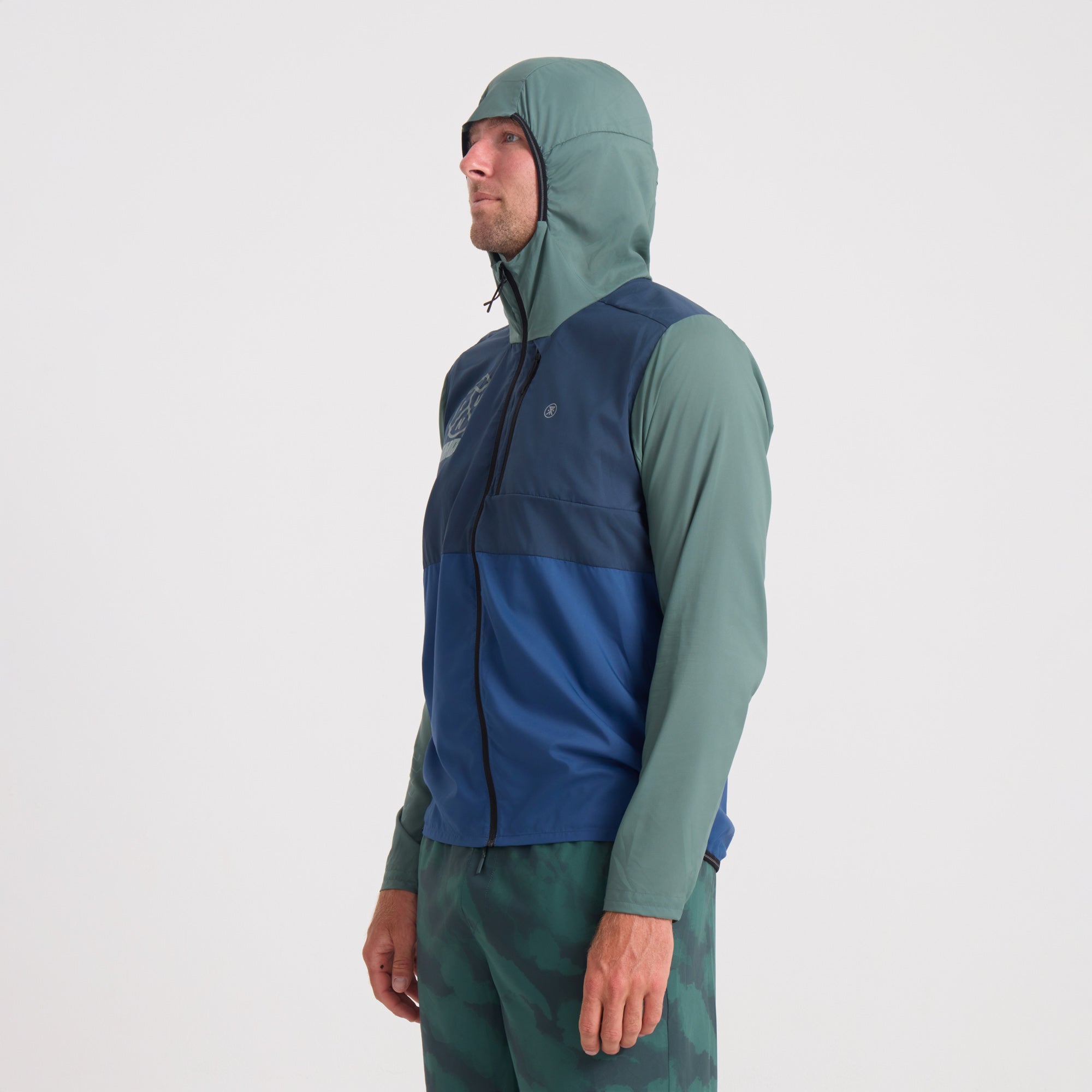 Secondwind 3.0 Jacke - Schiefer Grün/Blau