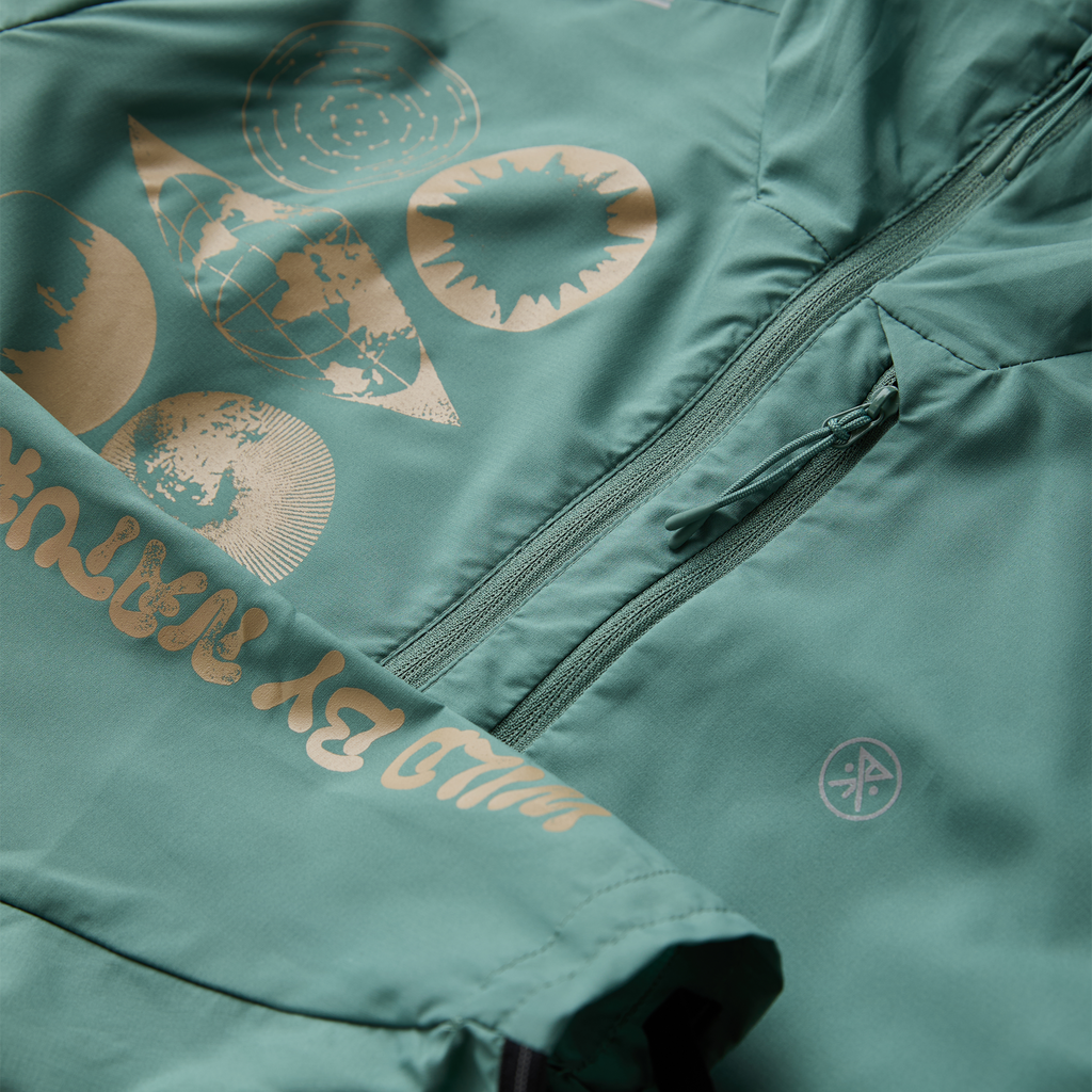 Secondwind 3.0 Jacke - Schiefer Grün / Hellbraun