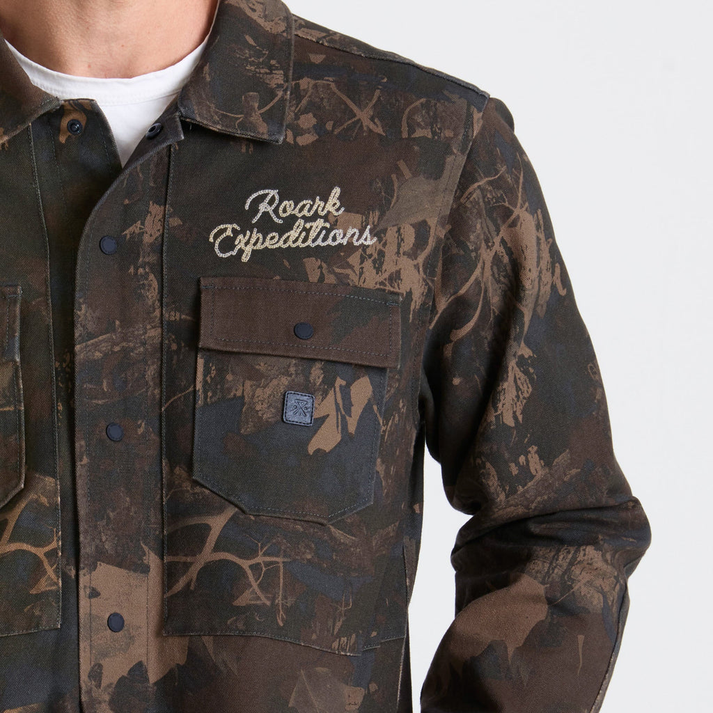Hebrides Unlined Jacke — Camo