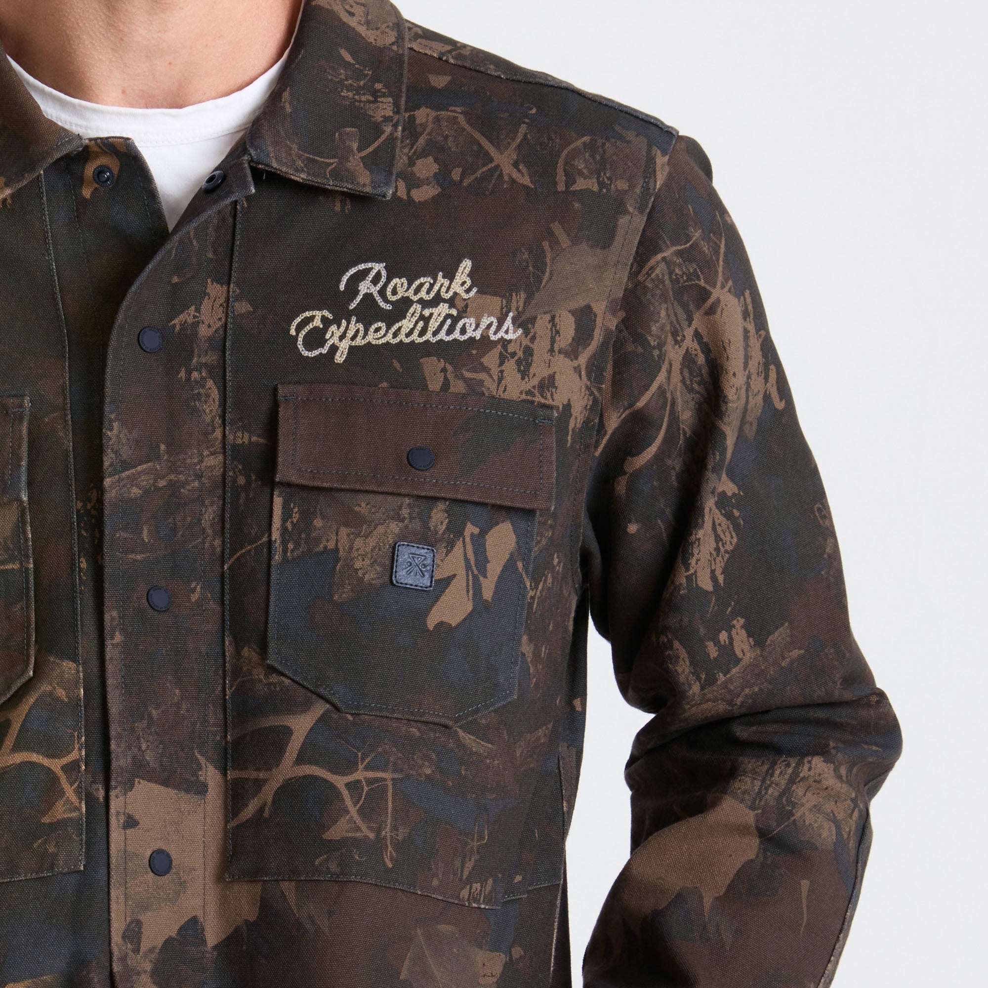 Hebrides Unlined Jacke — Camo