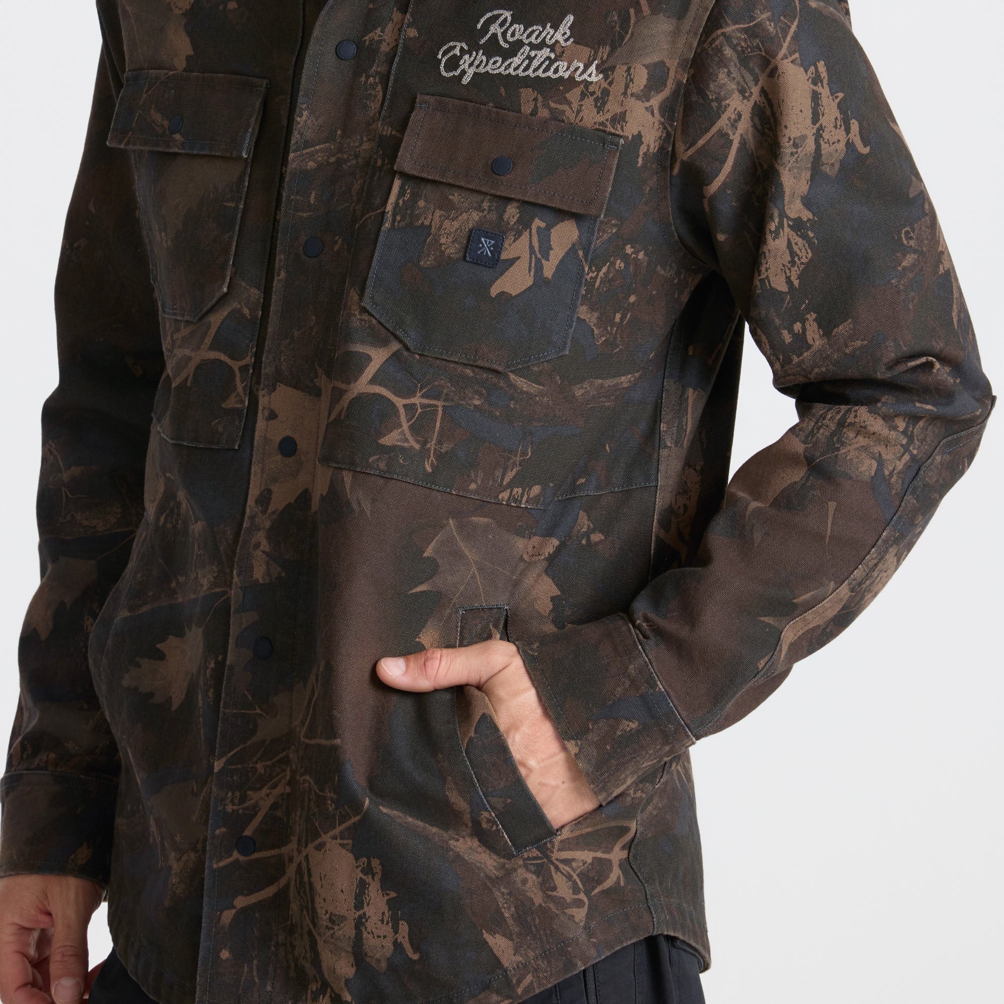 Hebrides Unlined Jacke — Camo