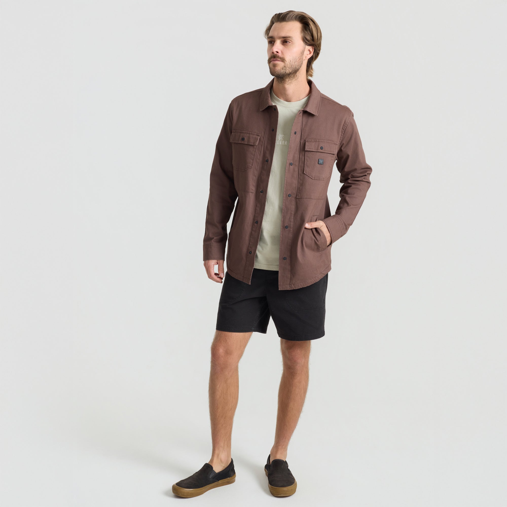 Hebrides Unlined Jacke — Cocoa Bean