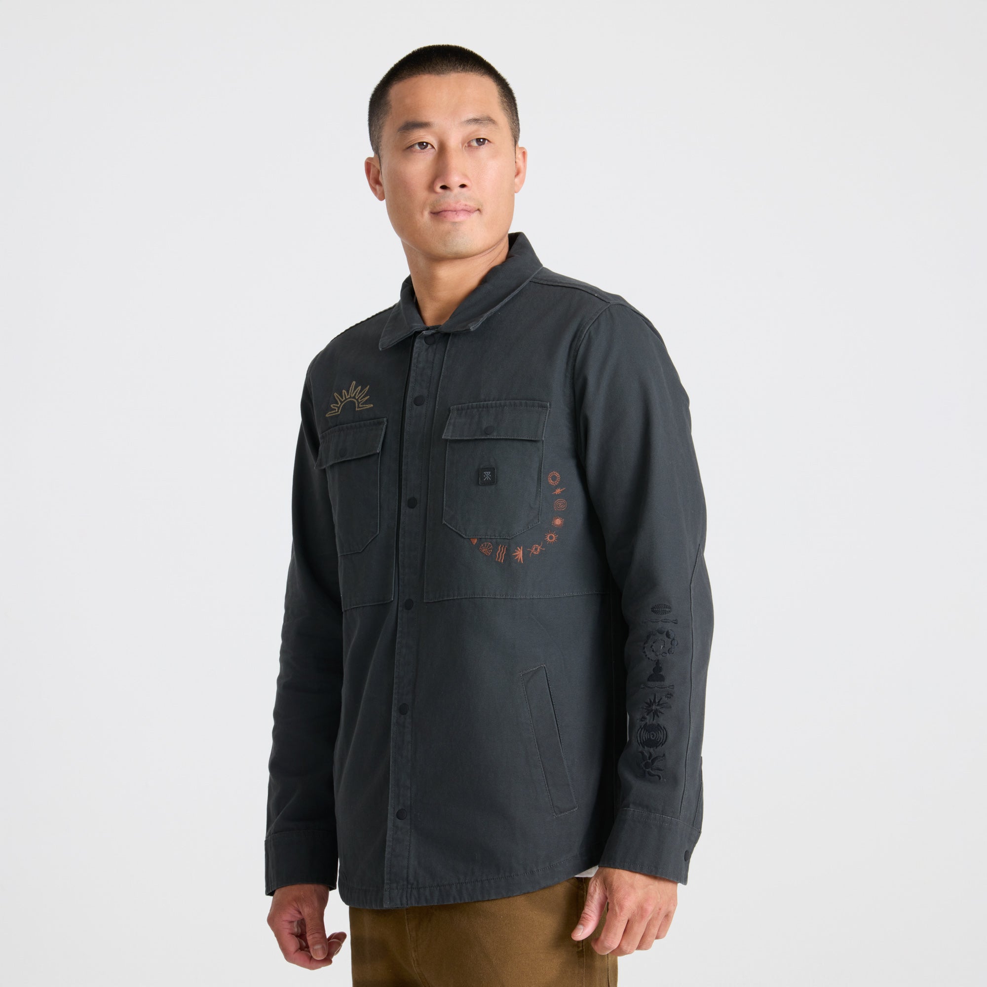 Hebrides Unlined Jacke — Onyx