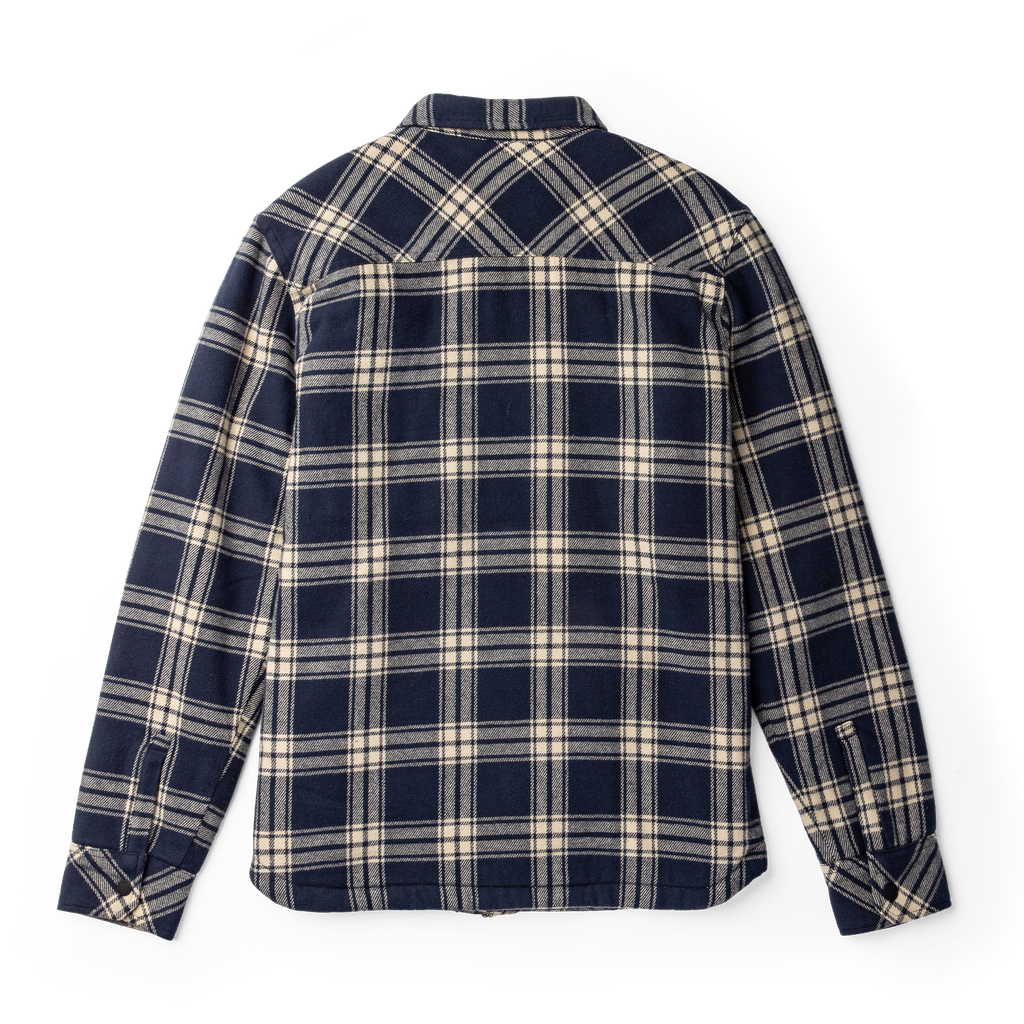 Backwoods Overshirt Jacke Flannel für Marineblau