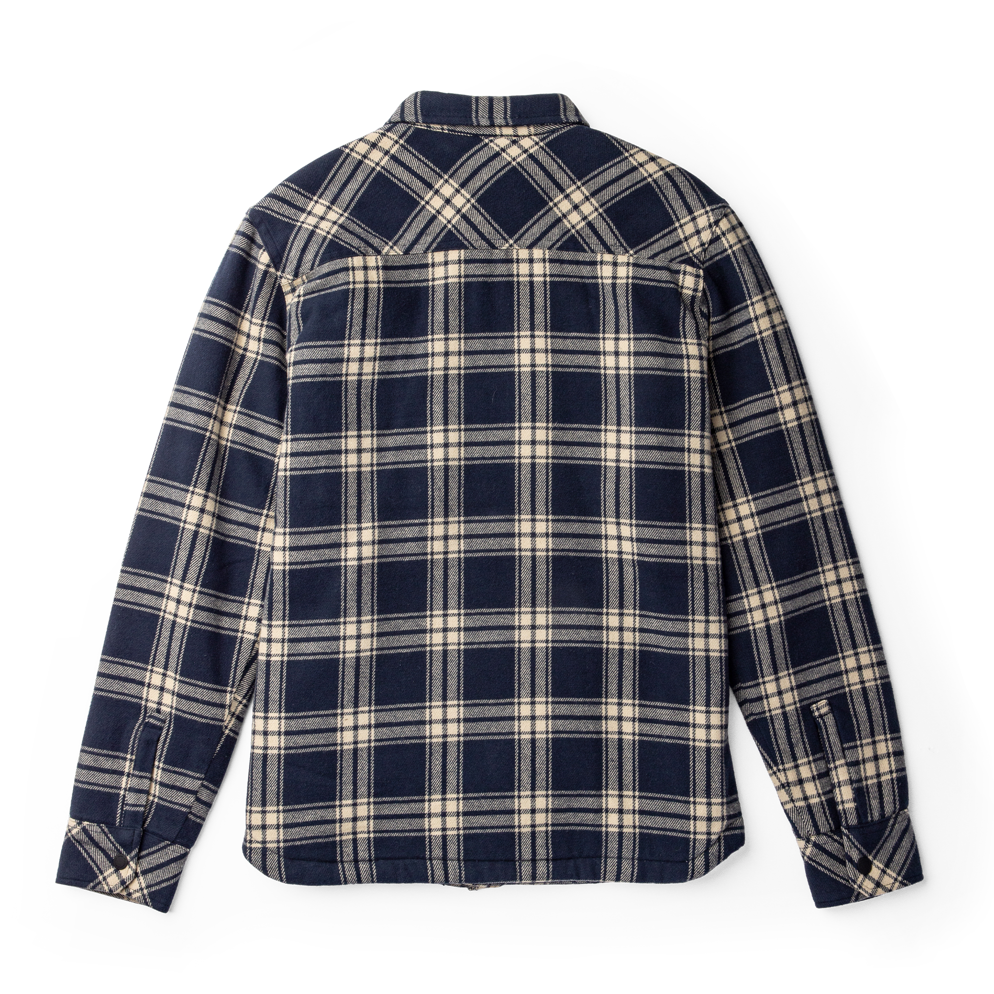 Backwoods Overshirt Jacke Flannel für Marineblau
