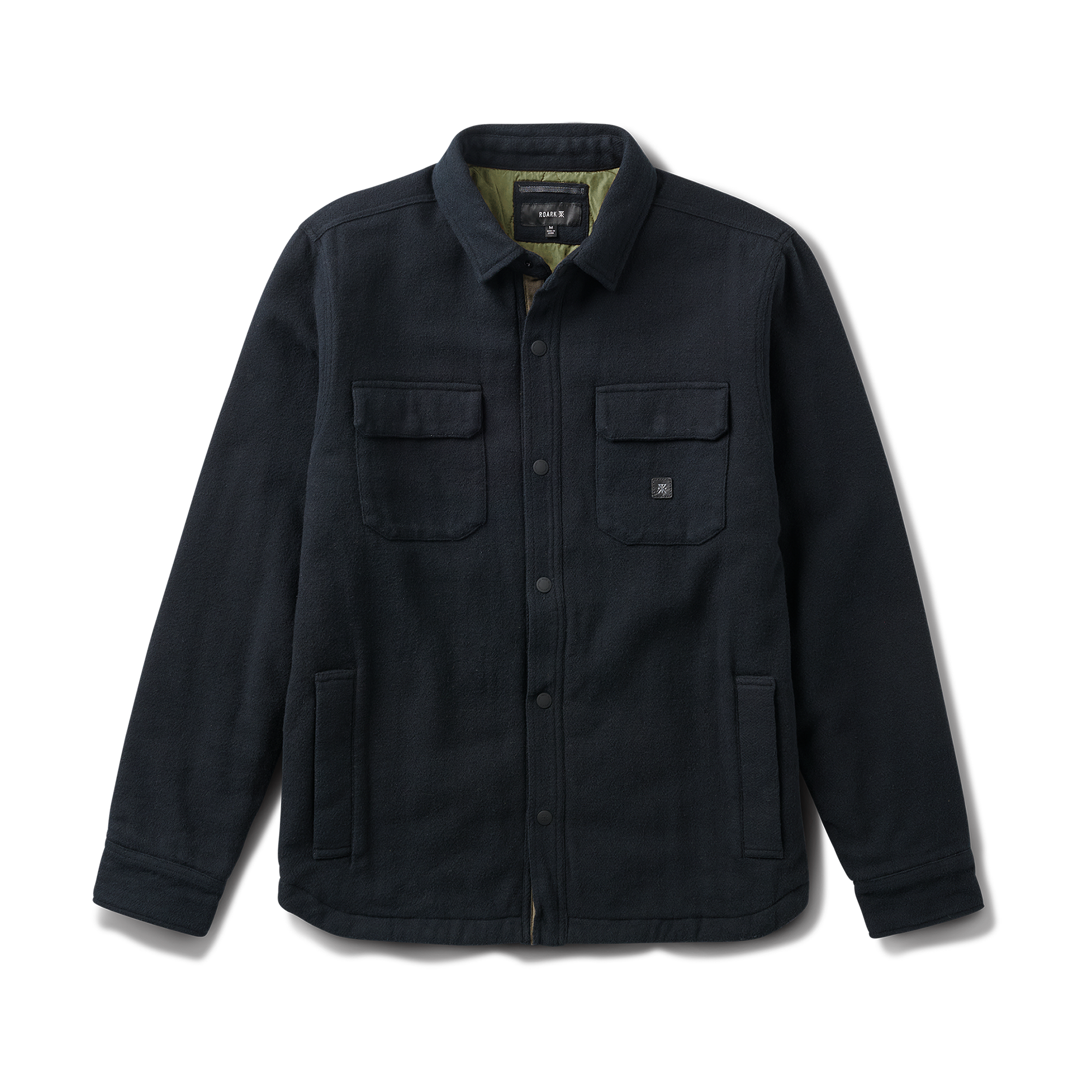 Backwoods Overshirt Jacke - Schwarz
