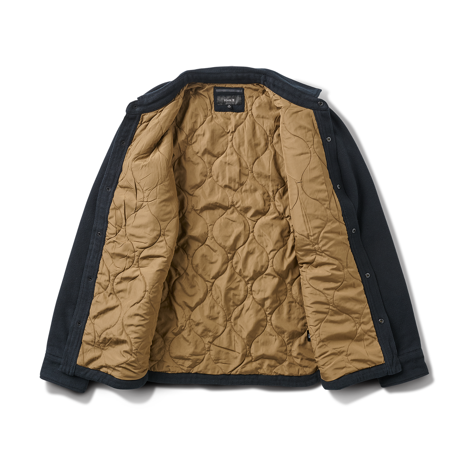 Backwoods Overshirt Jacke - Schwarz