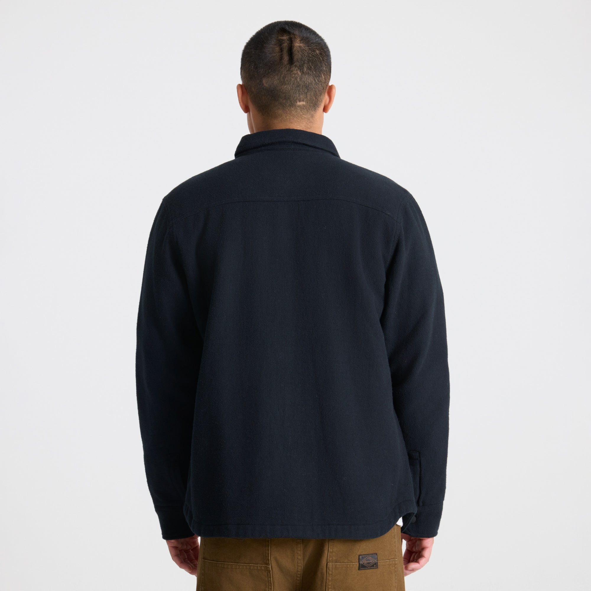 Backwoods Overshirt Jacke - Schwarz