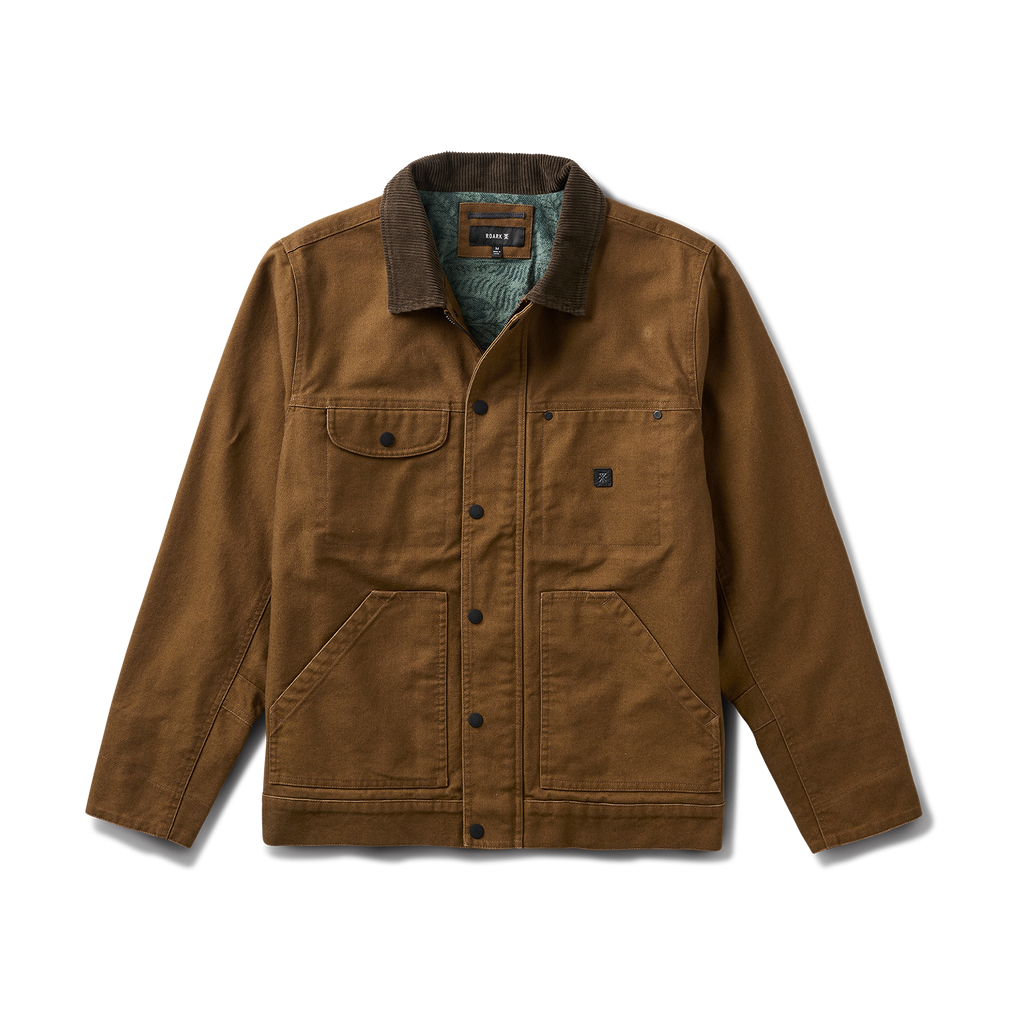Open Roads Waxed Canvas Jacke - Otter