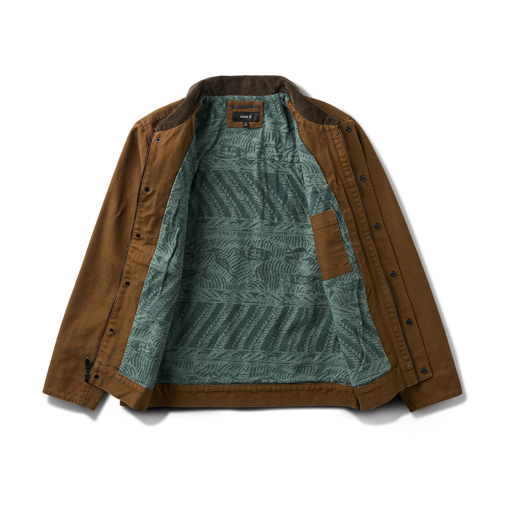 Open Roads Waxed Canvas Jacke - Otter