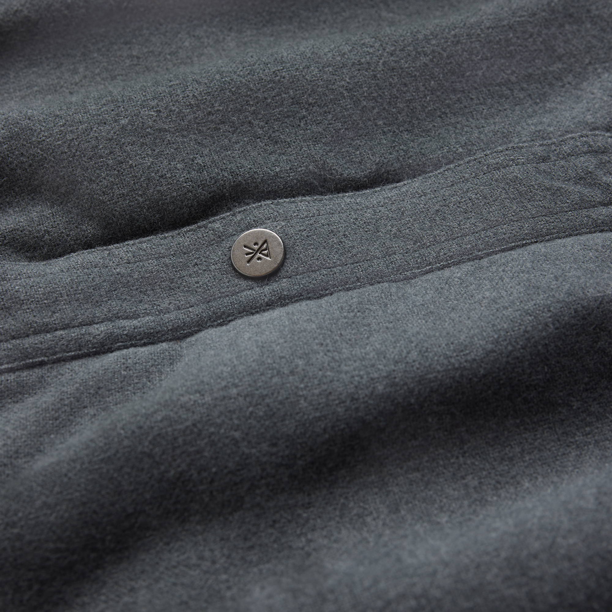 Backwoods Jacke — Dark Schiefergrau