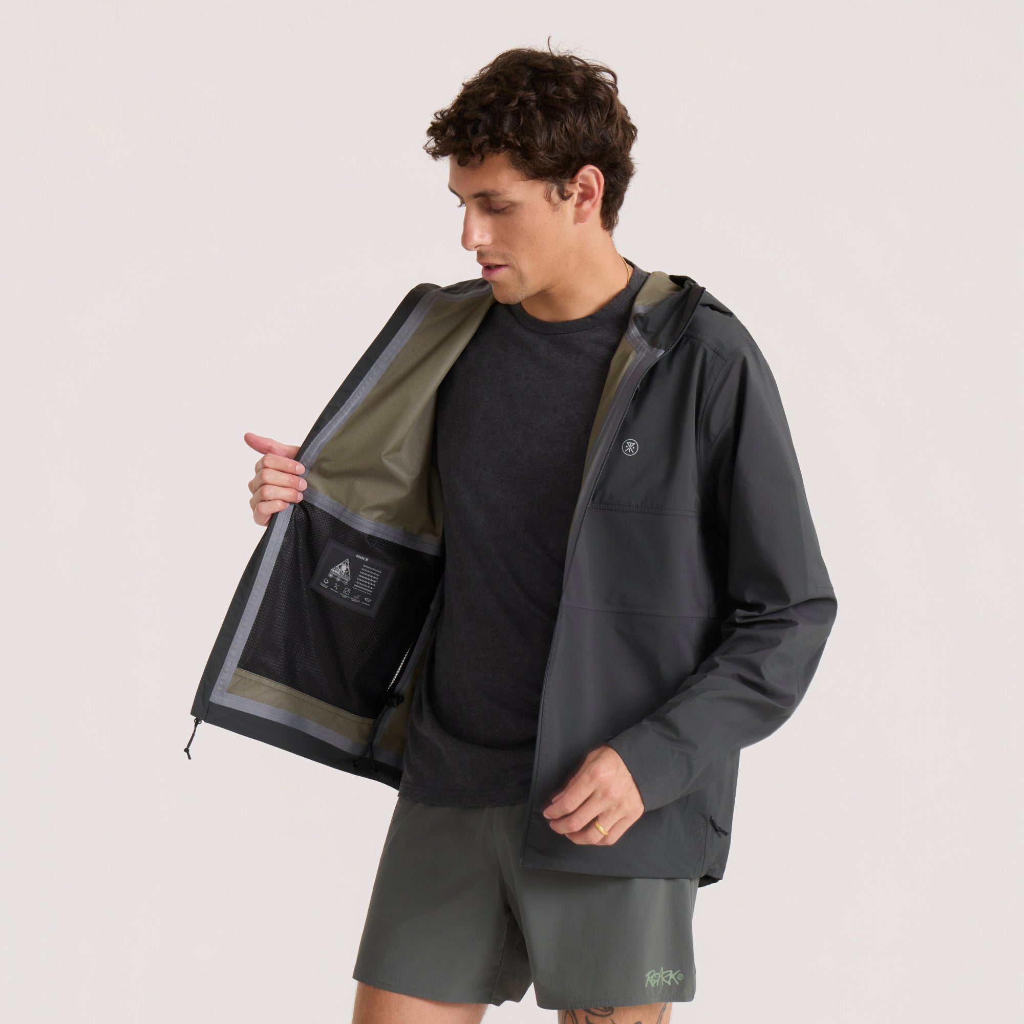 Shield Rain Jacke – Onyx