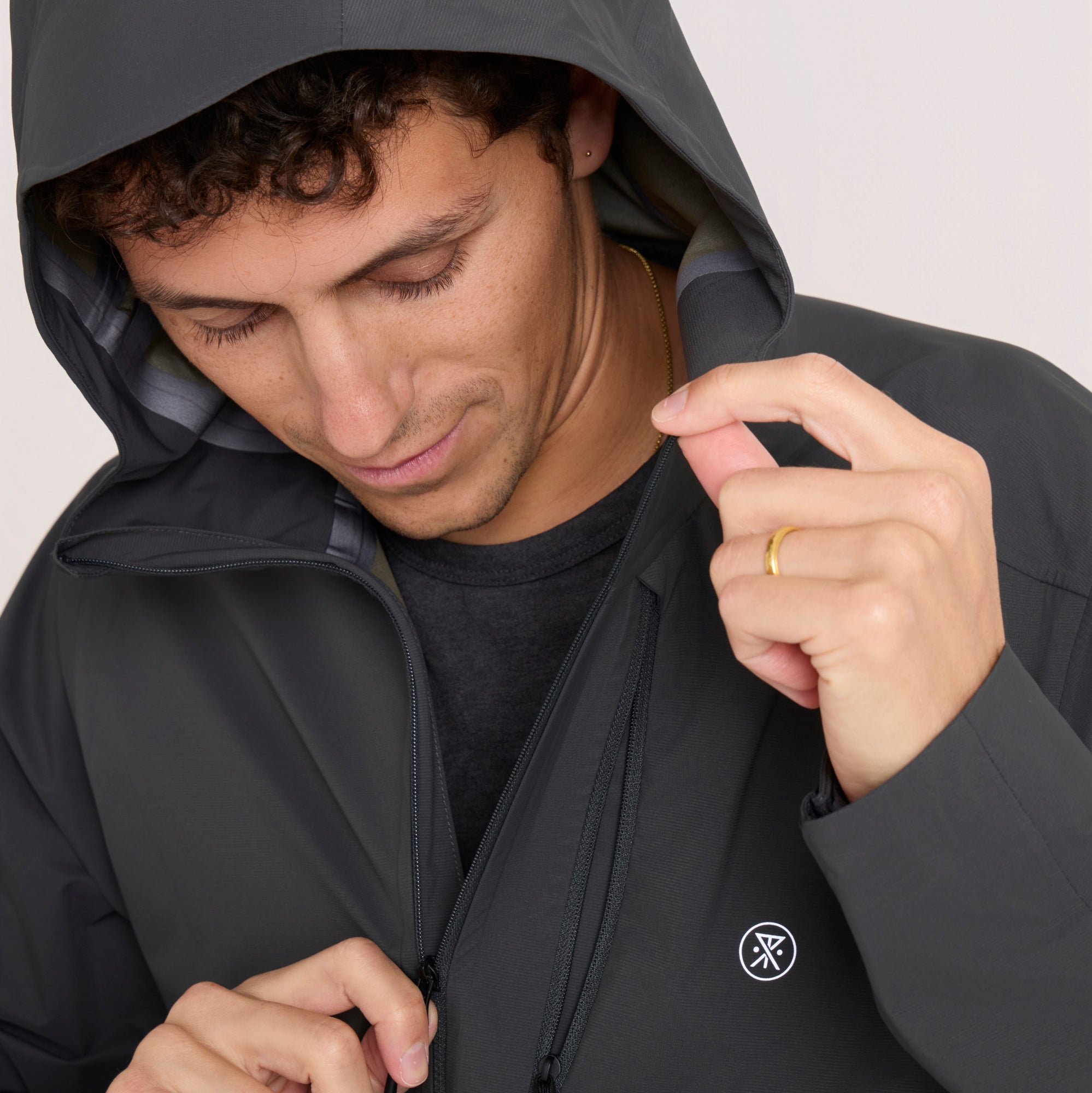Shield Rain Jacke – Onyx