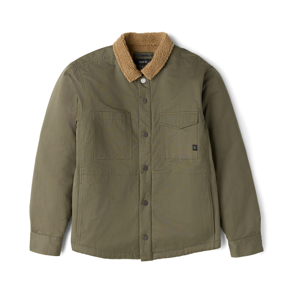 Hebriden 2.0 Sherpa Jacke - Militär