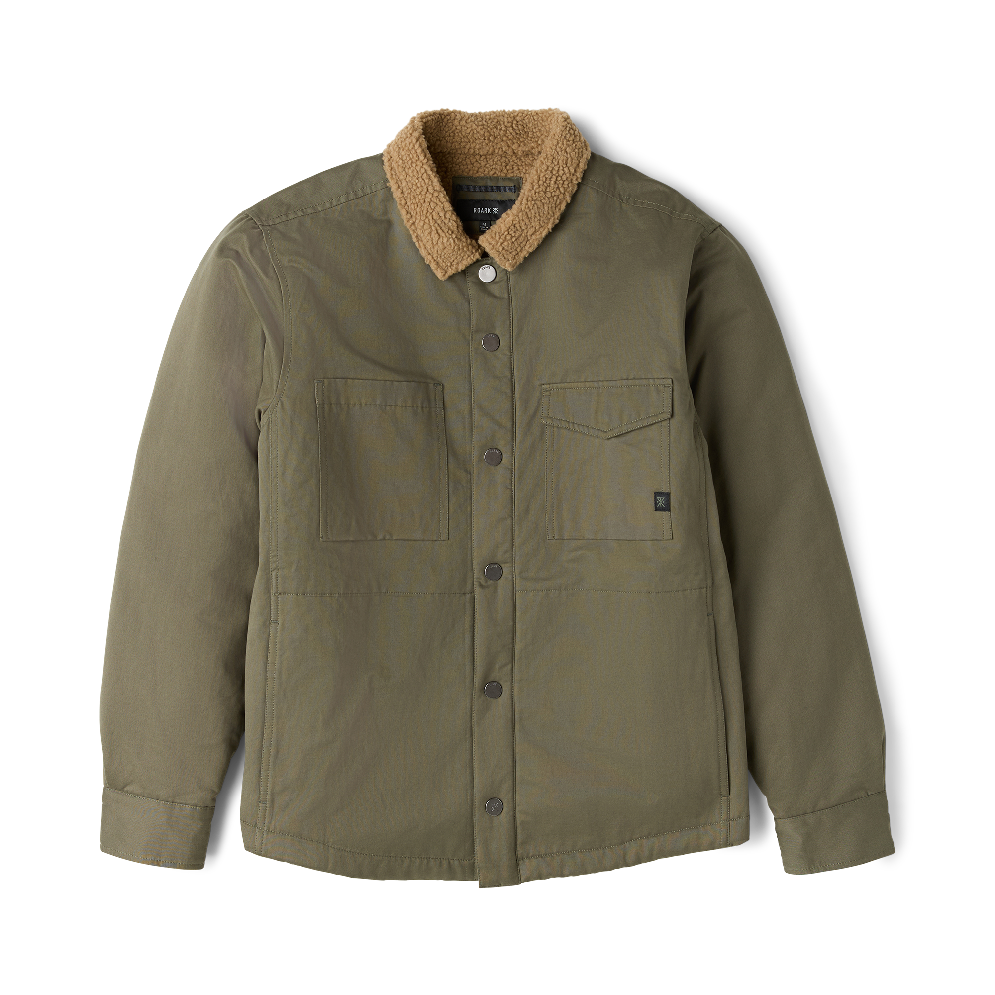 Hebriden 2.0 Sherpa Jacke - Militär