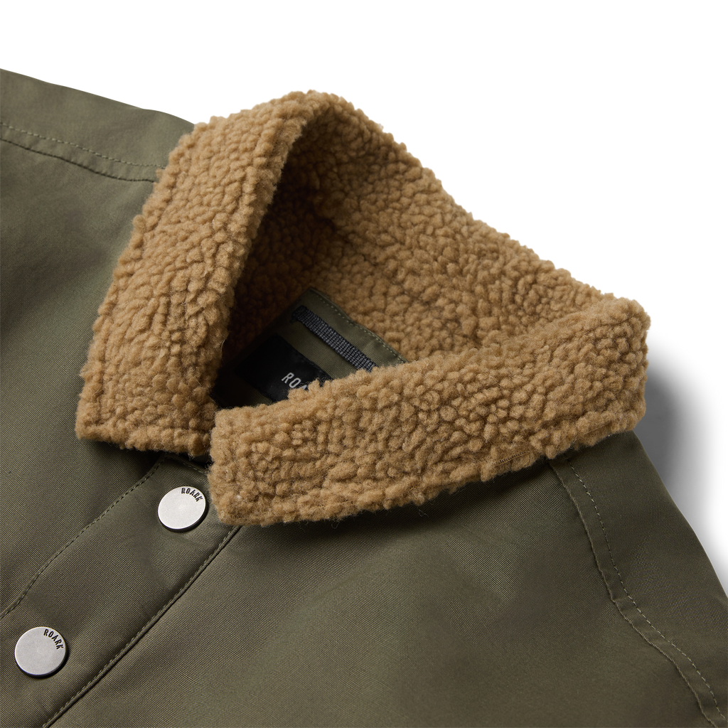 Hebriden 2.0 Sherpa Jacke - Militär