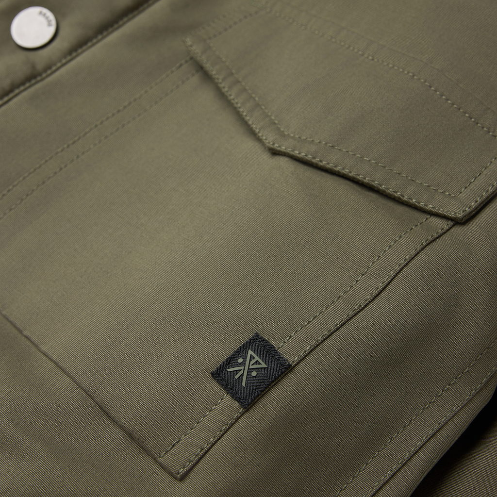 Hebriden 2.0 Sherpa Jacke - Militär
