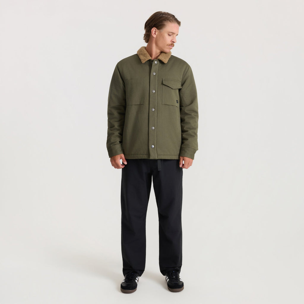 Hebriden 2.0 Sherpa Jacke - Militär