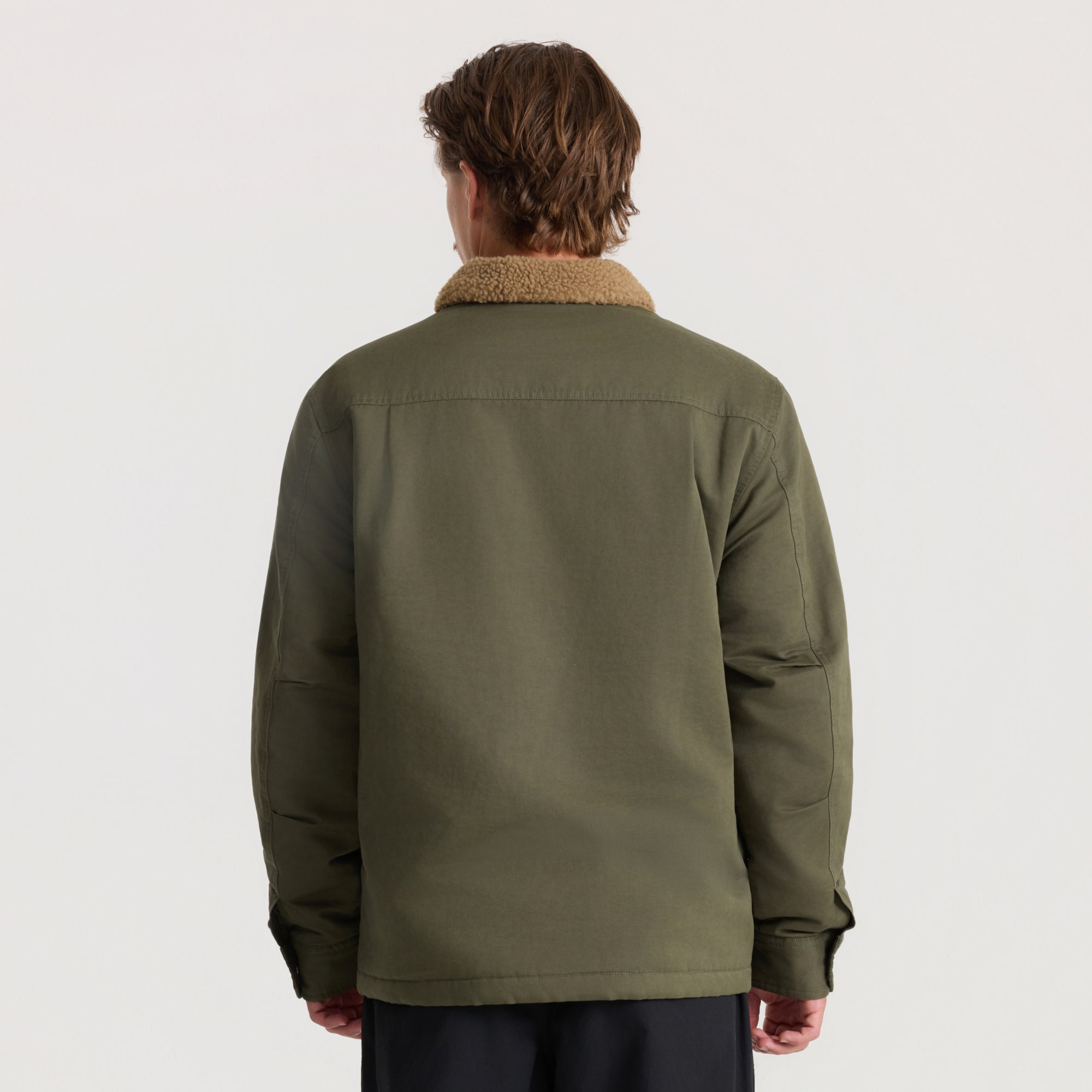 Hebriden 2.0 Sherpa Jacke - Militär