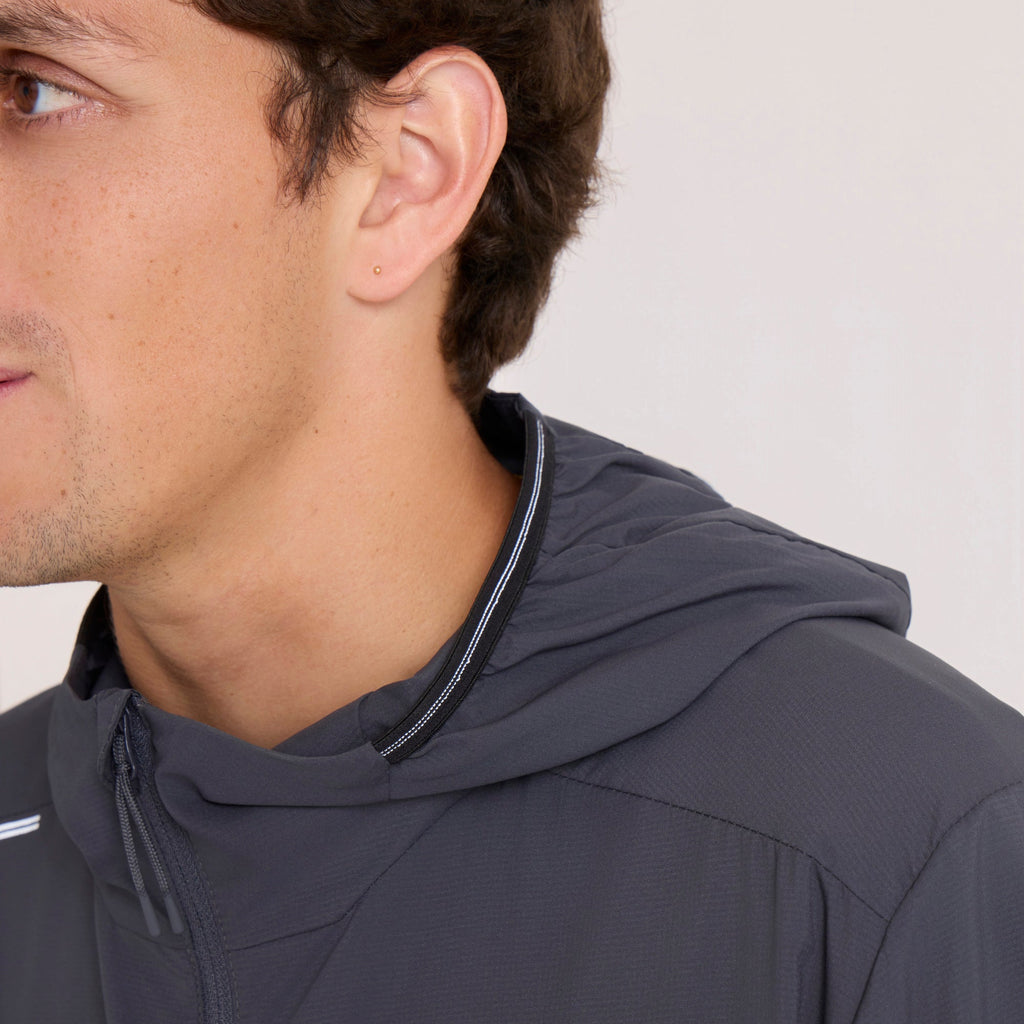 Zweite Windjacke - Ebony